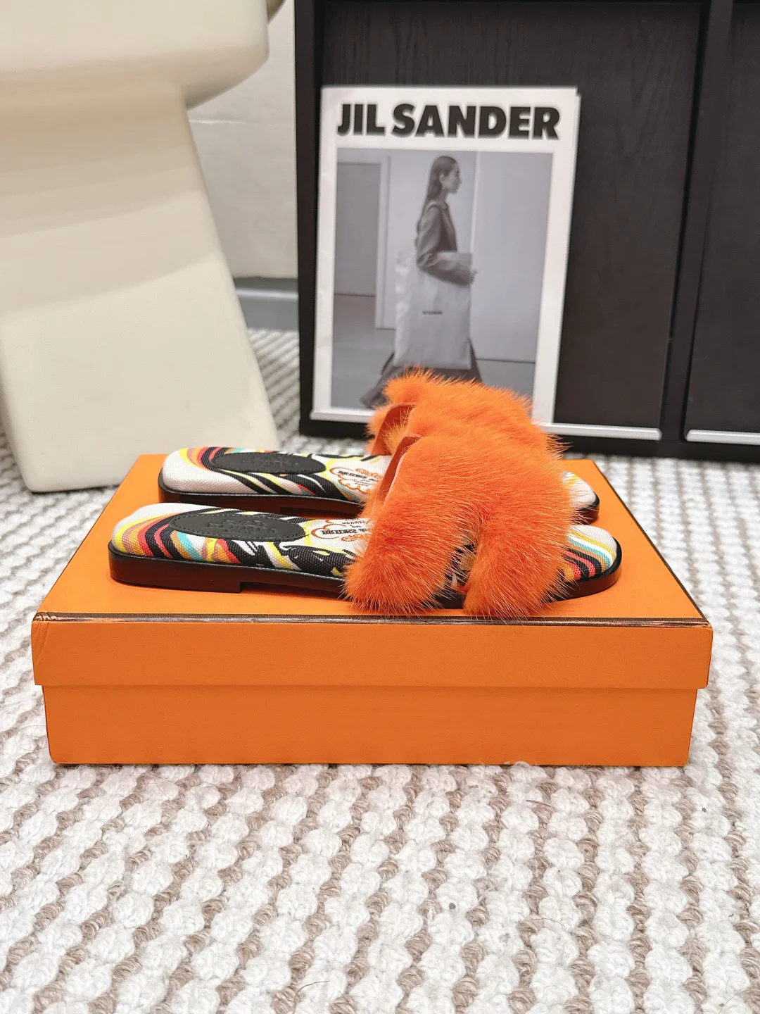 Тапочки Женские Hermes 12859265