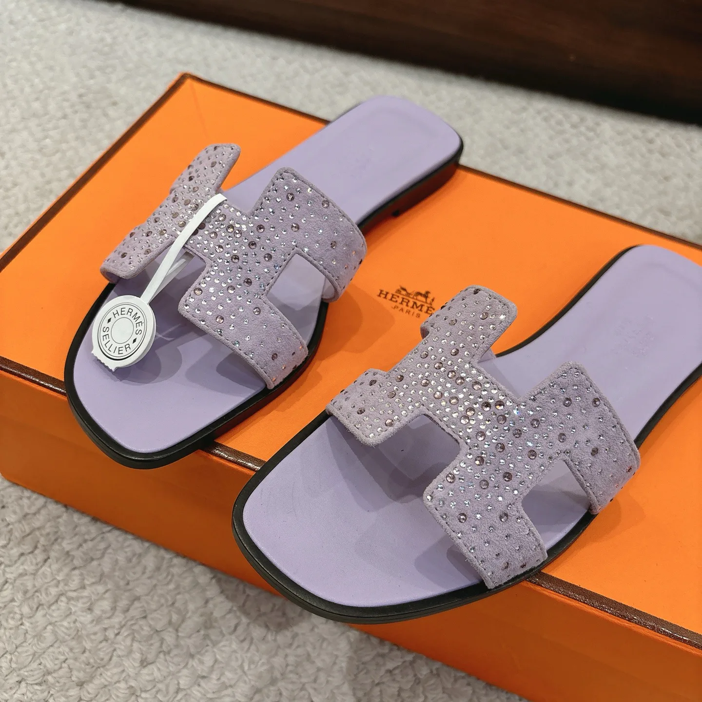 Шлепанцы Женские Hermes 11245954