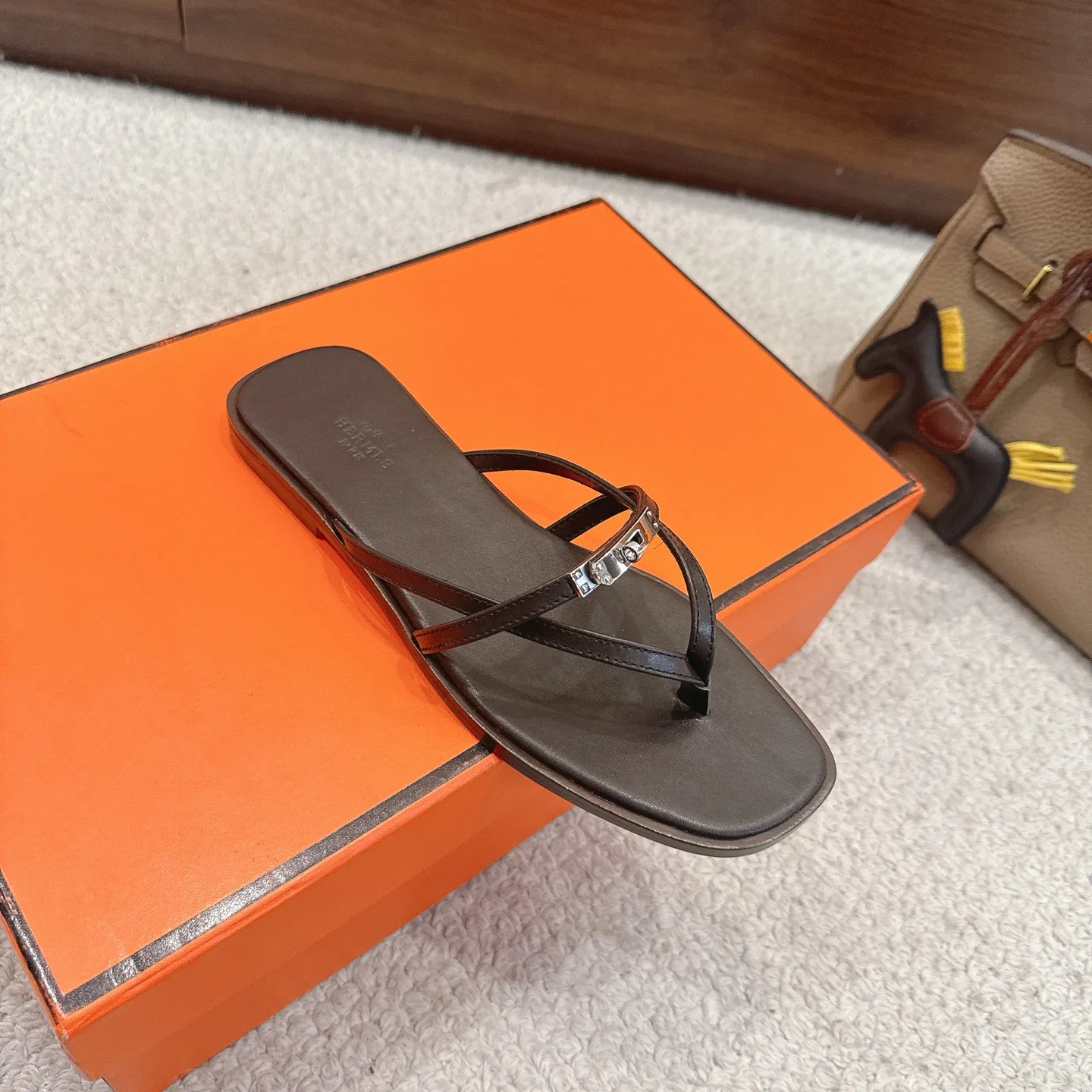 Шлепанцы Женские Hermes 11622307