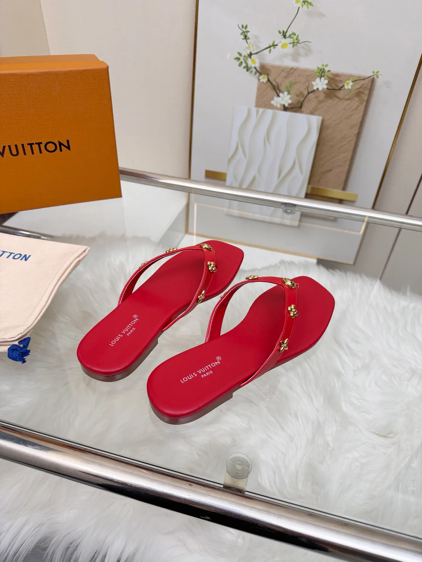 Шлепанцы Женские Louis Vuitton 13253491