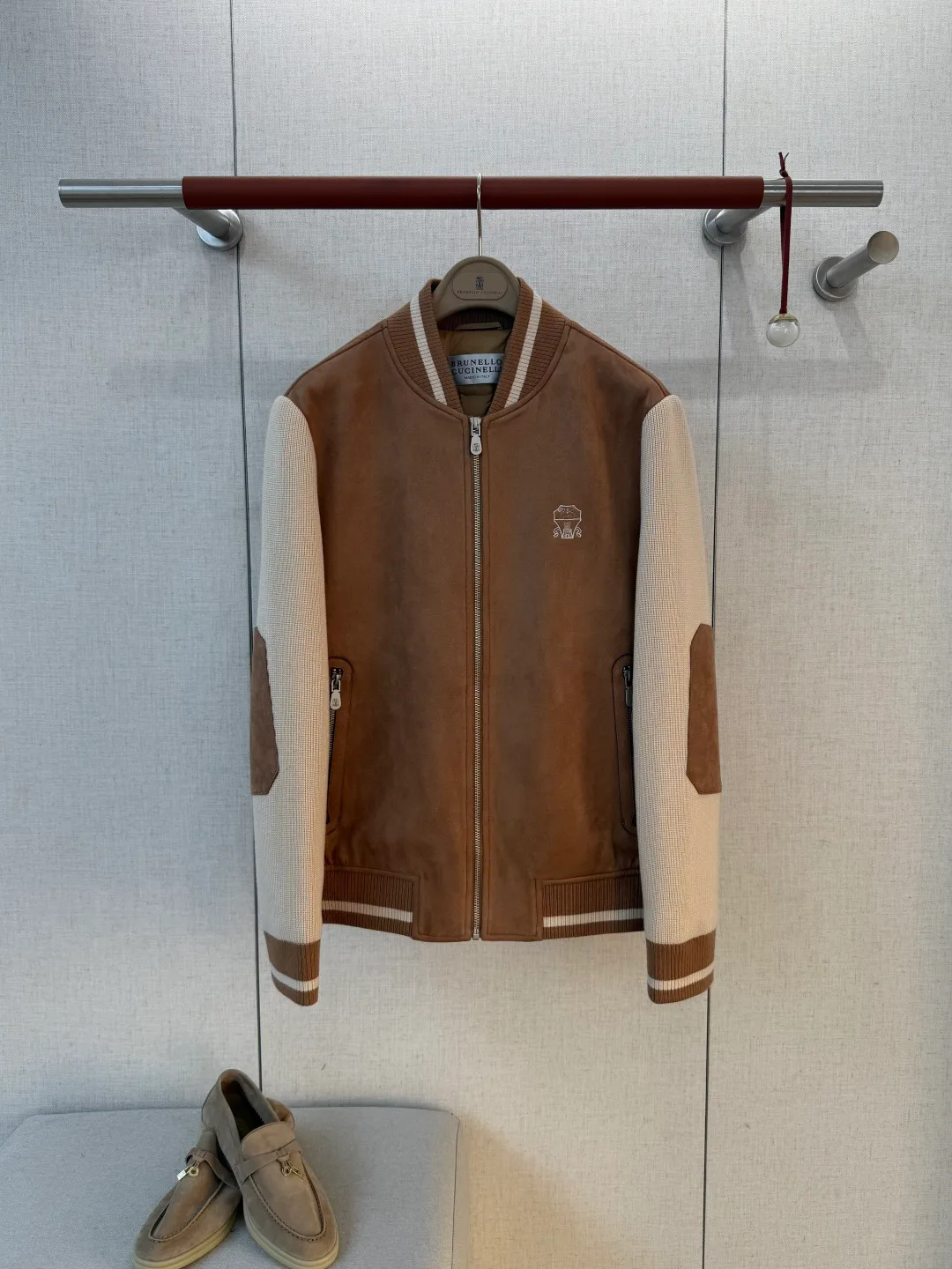 Куртки И Пуховики Мужские Brunello Cucinelli 626809