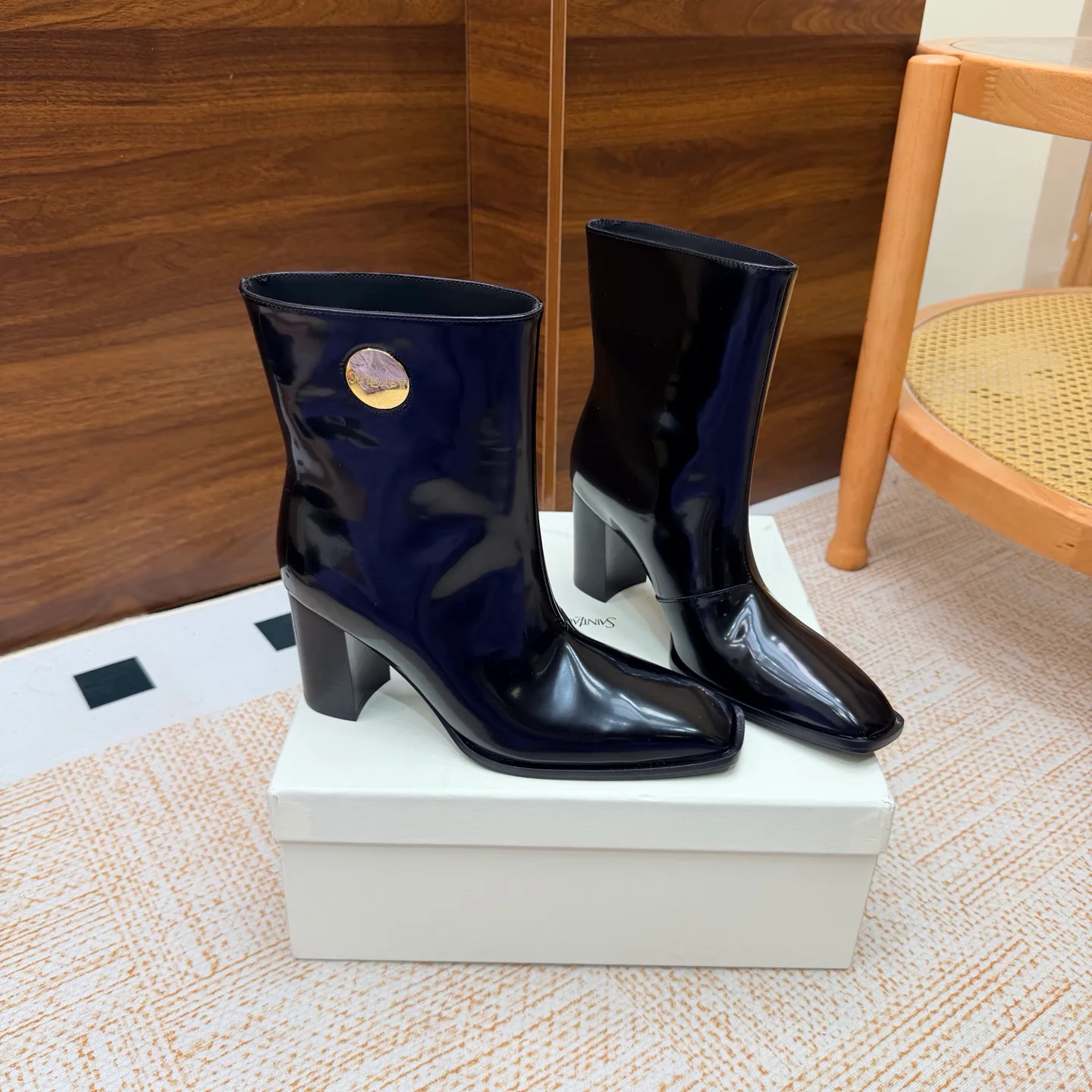 Ботильоны Женские Saint Laurent 18104628