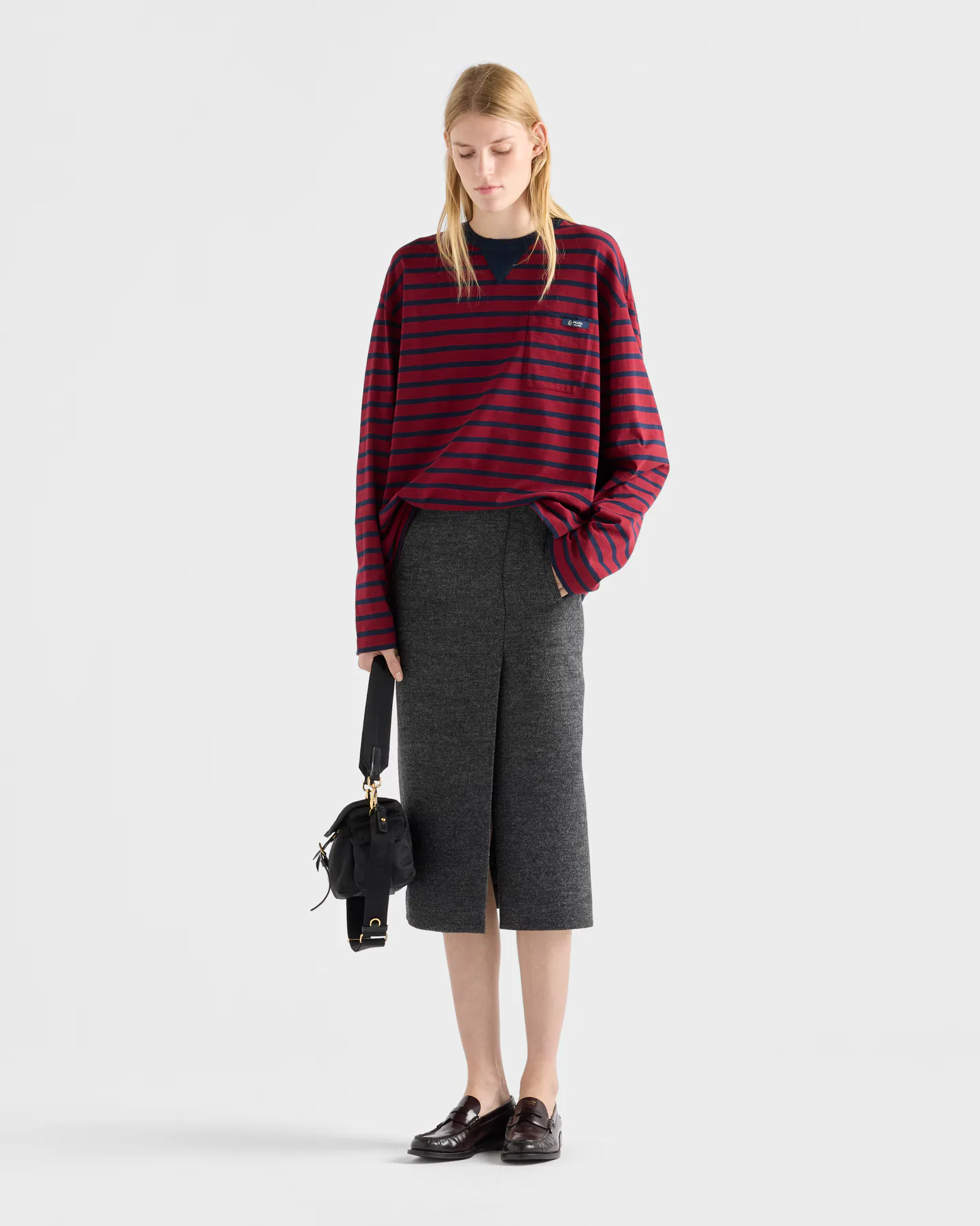 Лонгсливы Женские Prada 5044795