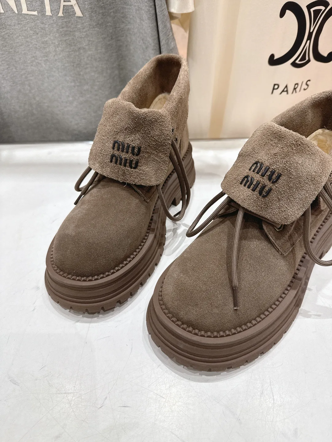 Угги Женские Miu Miu 18209192