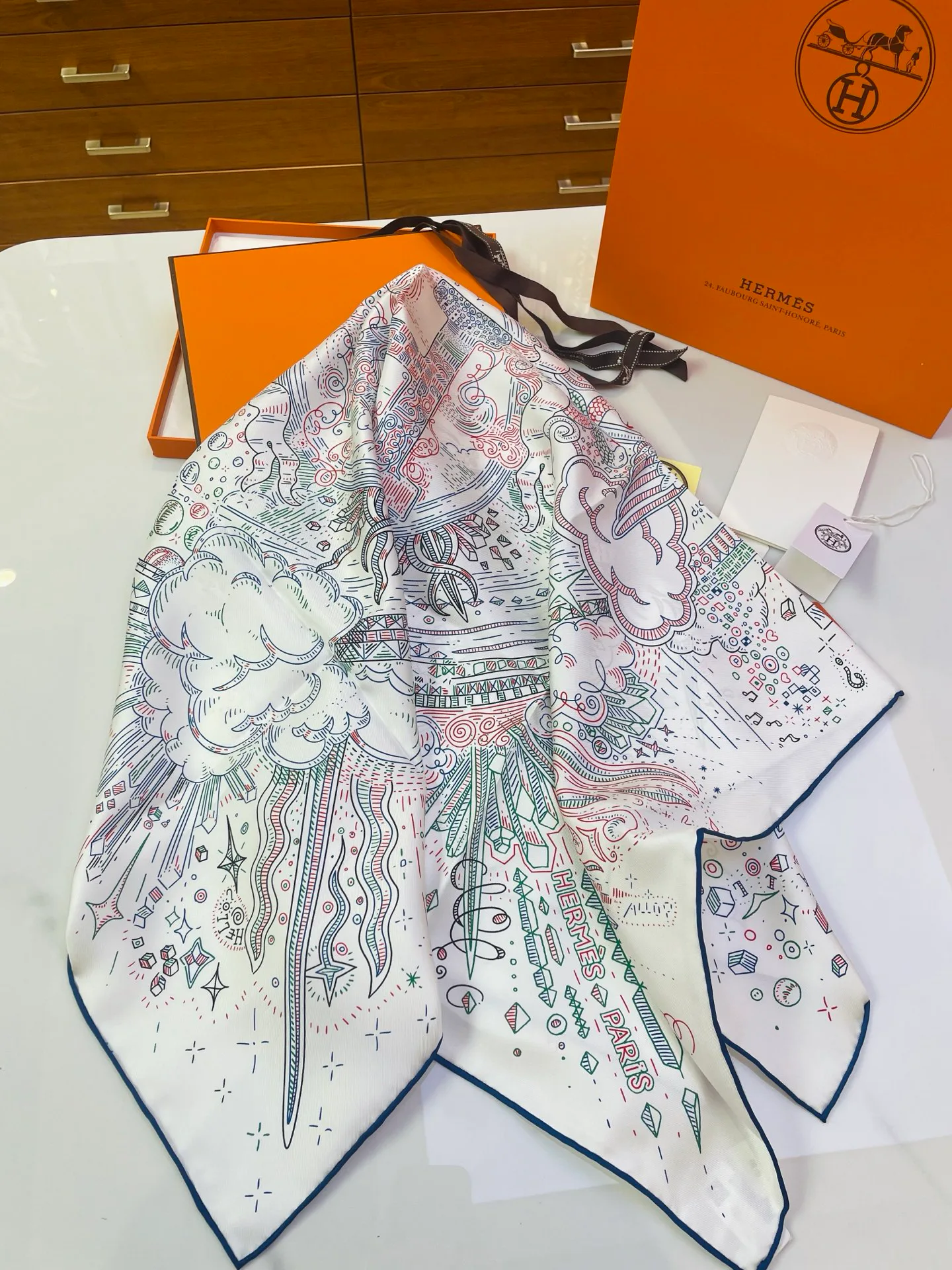 Шарфы Hermes 104644