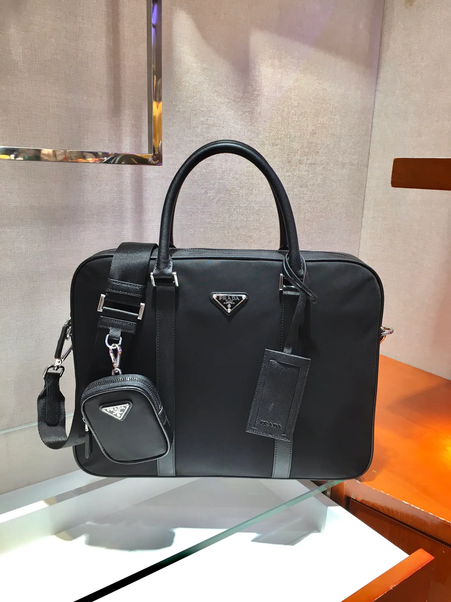 Деловые Сумки Мужские Prada 13832239
