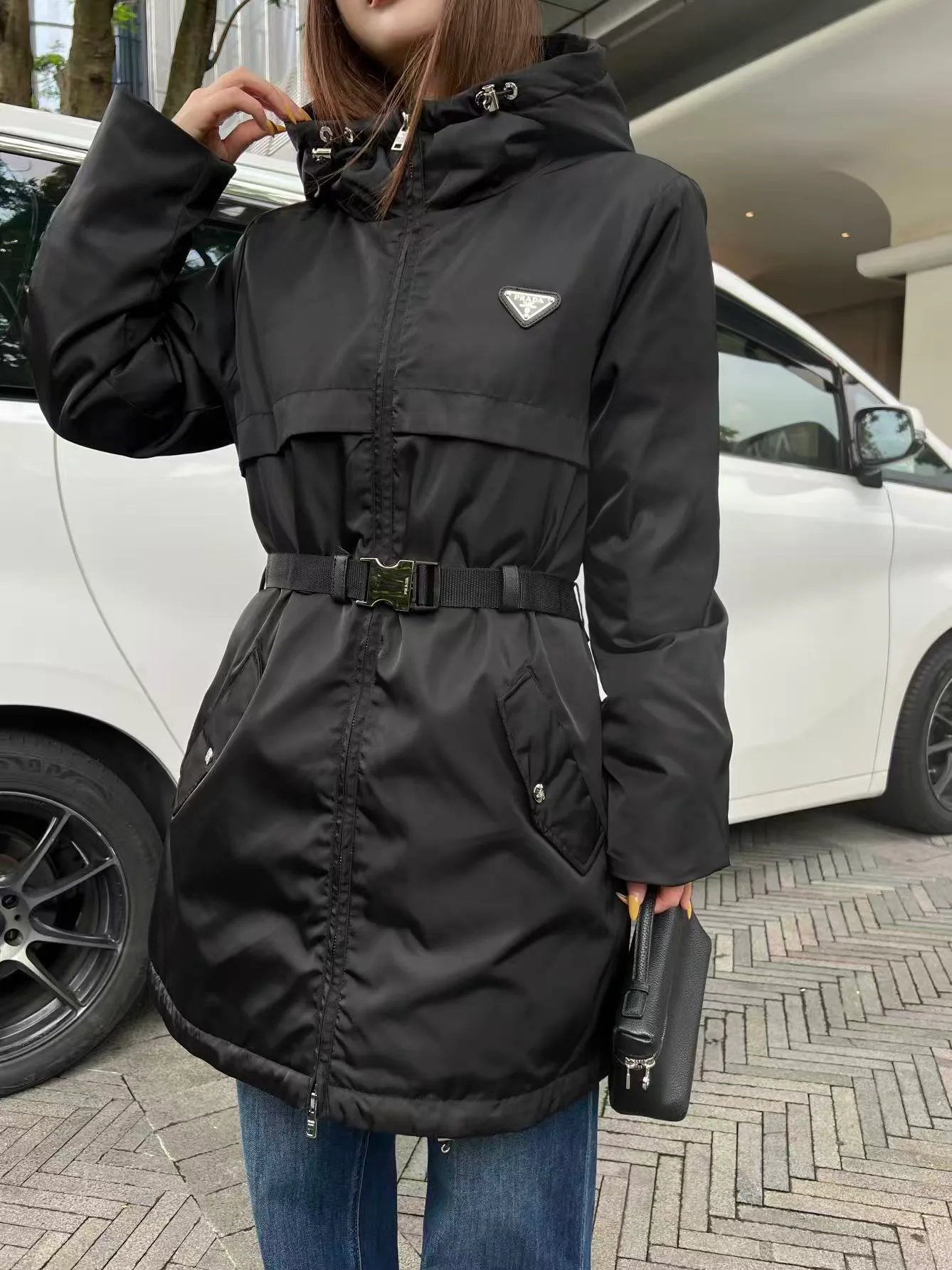Куртки И Пуховики Женские Prada 18108498