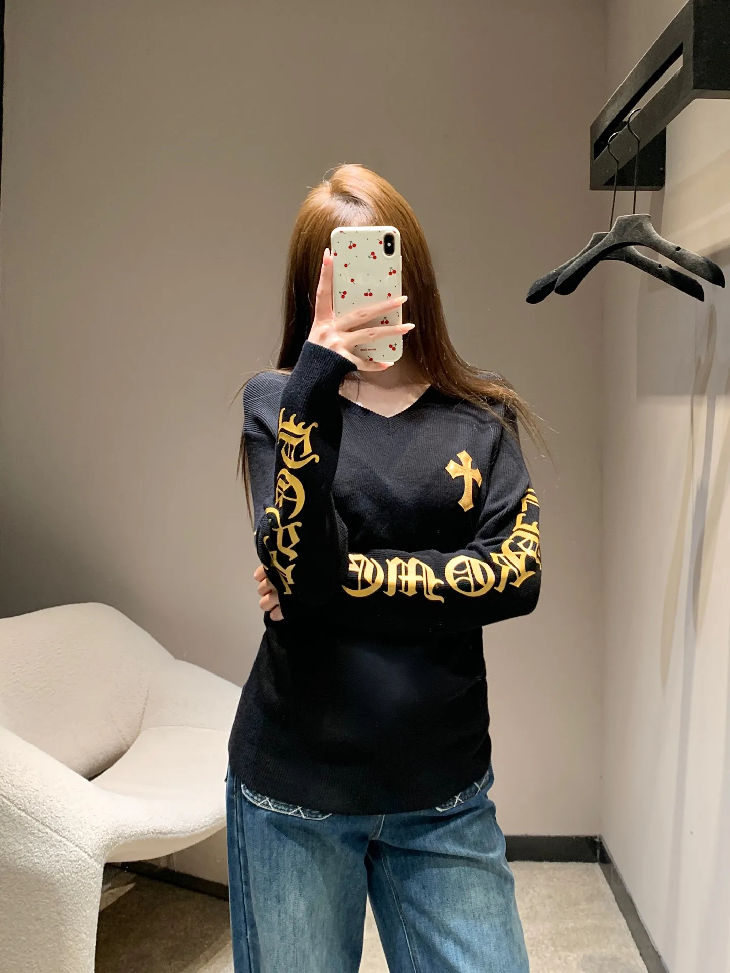 Джемперы И Свитеры Женские Chrome Hearts 1005626