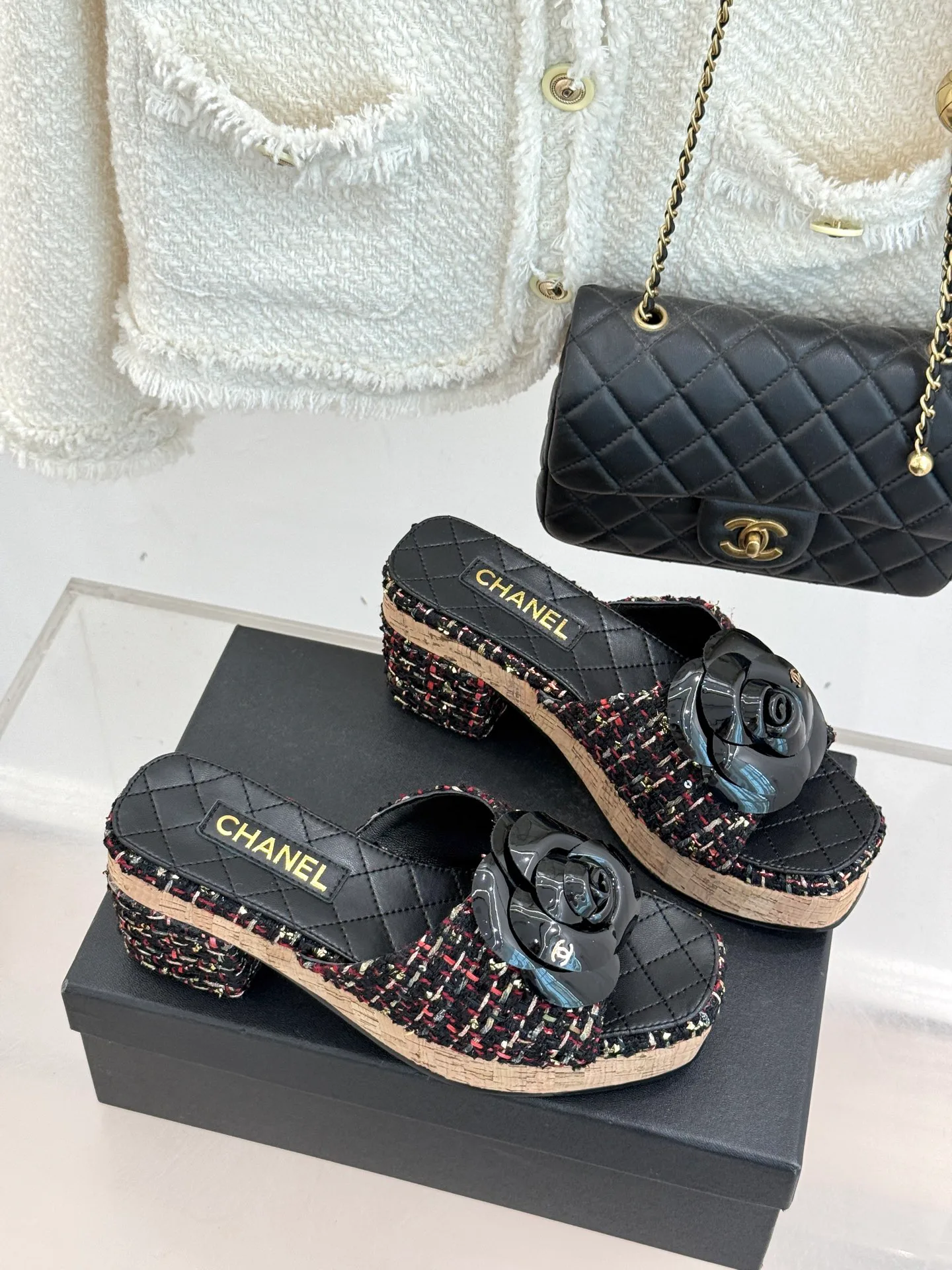 Босоножки Женские Chanel 1262098