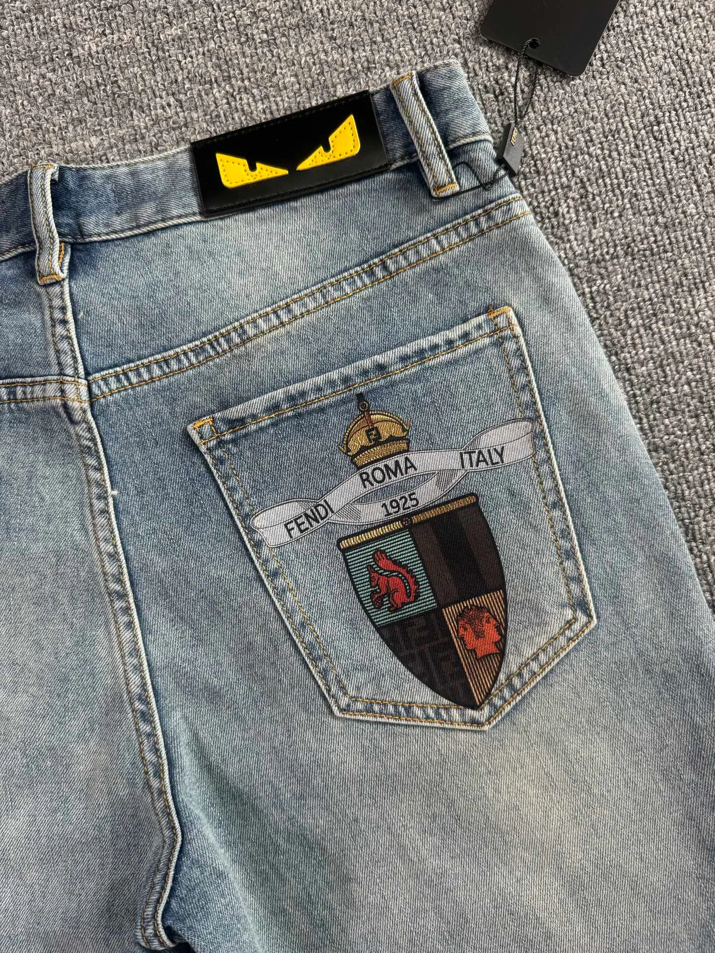 Джинсы Мужские Fendi 495477