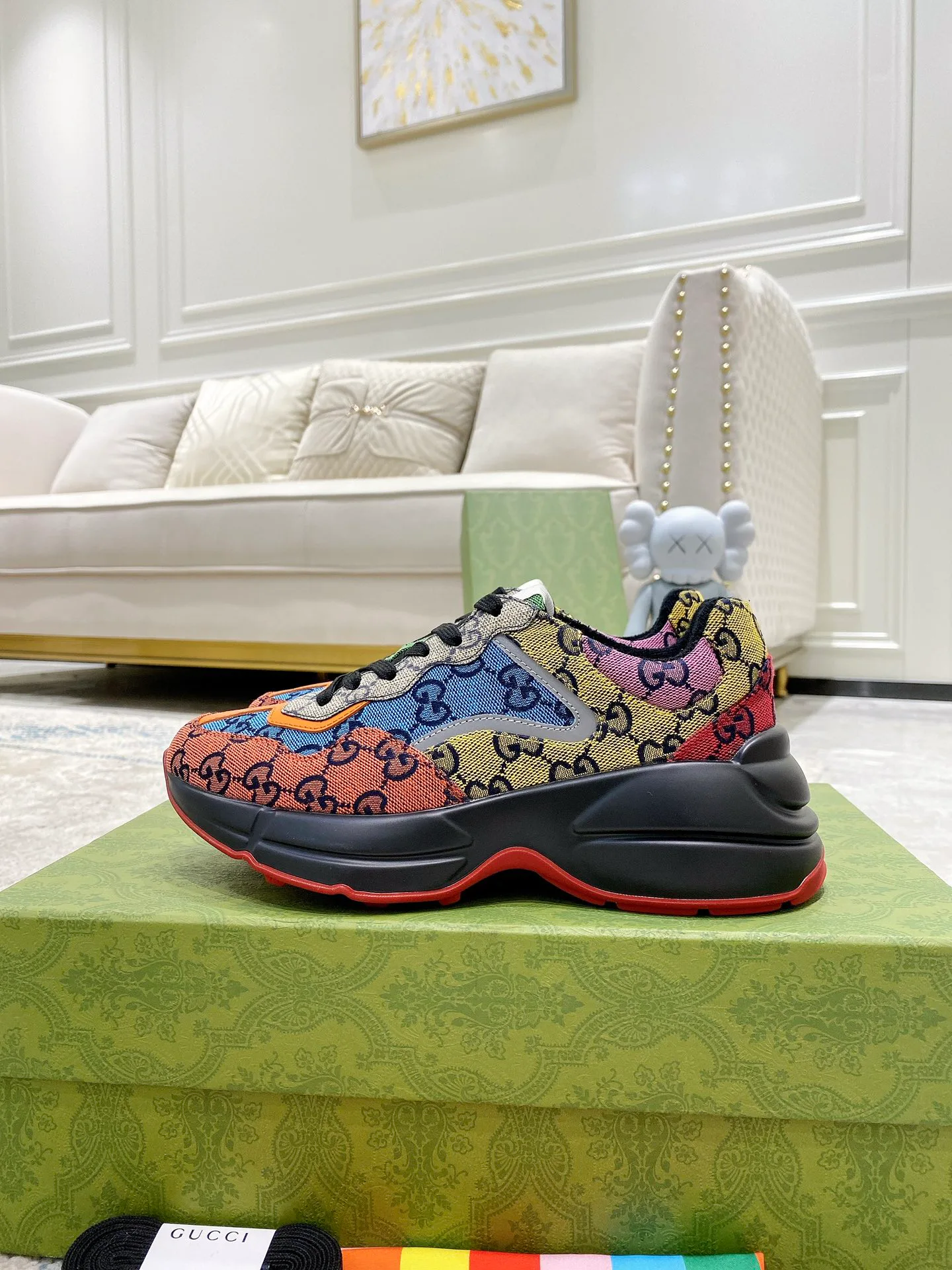 Кроссовки Женские Gucci 375818