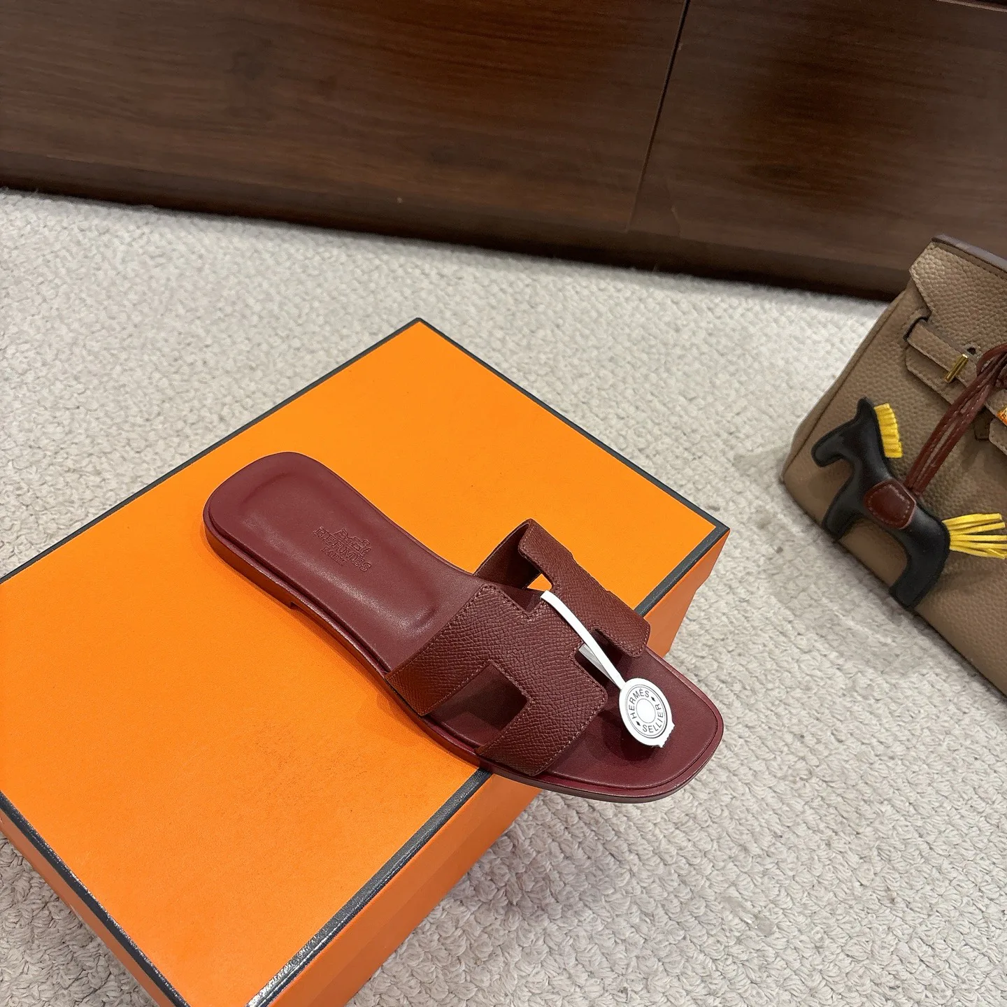 Шлепанцы Женские Hermes 2453834