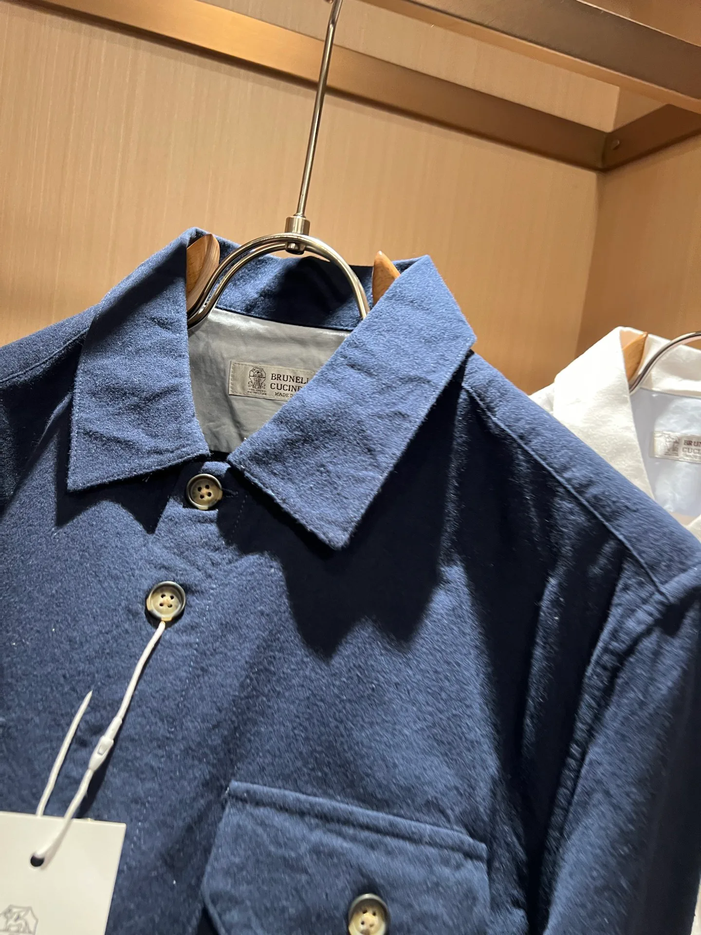 Рубашки Мужские Brunello Cucinelli 18343183