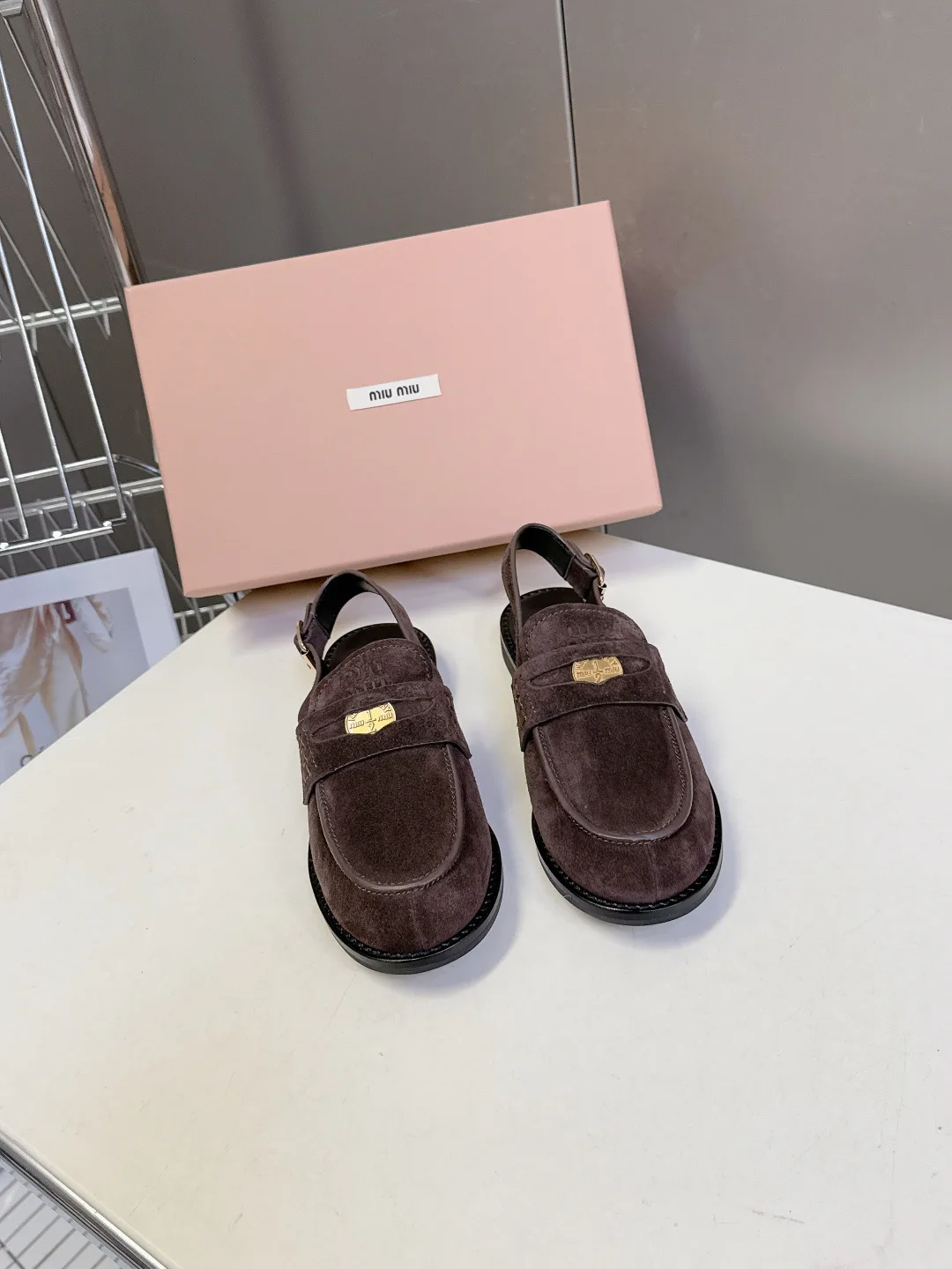 Лоферы И Мокасины Женские Miu Miu 11152736