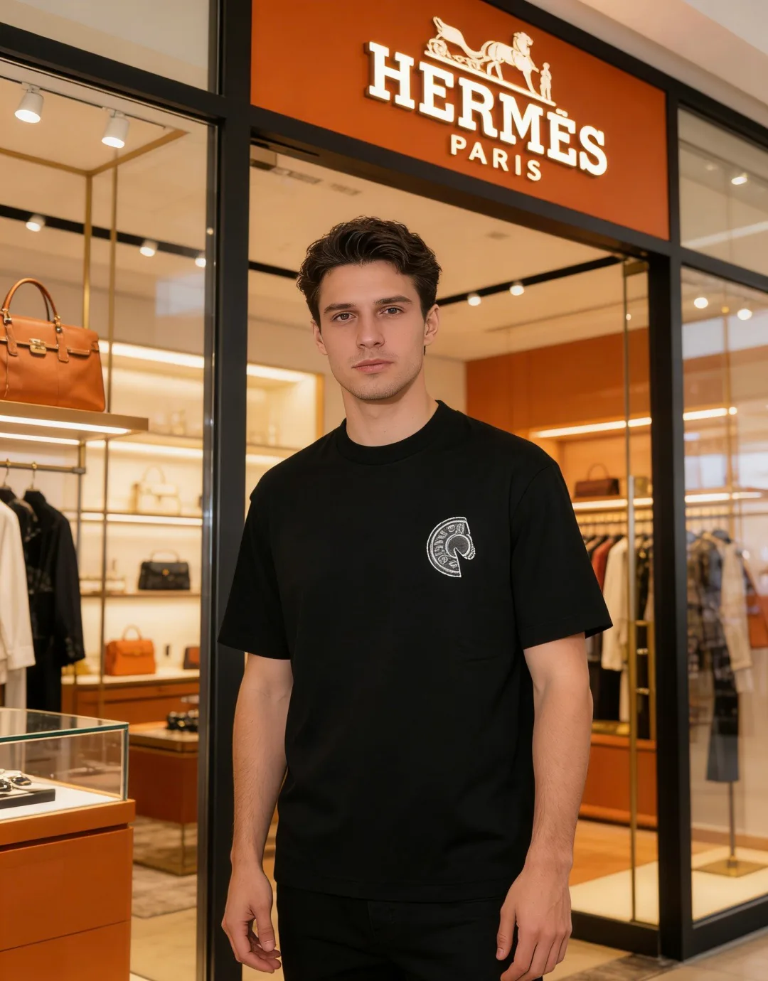 Футболки Мужские Hermes 13442022