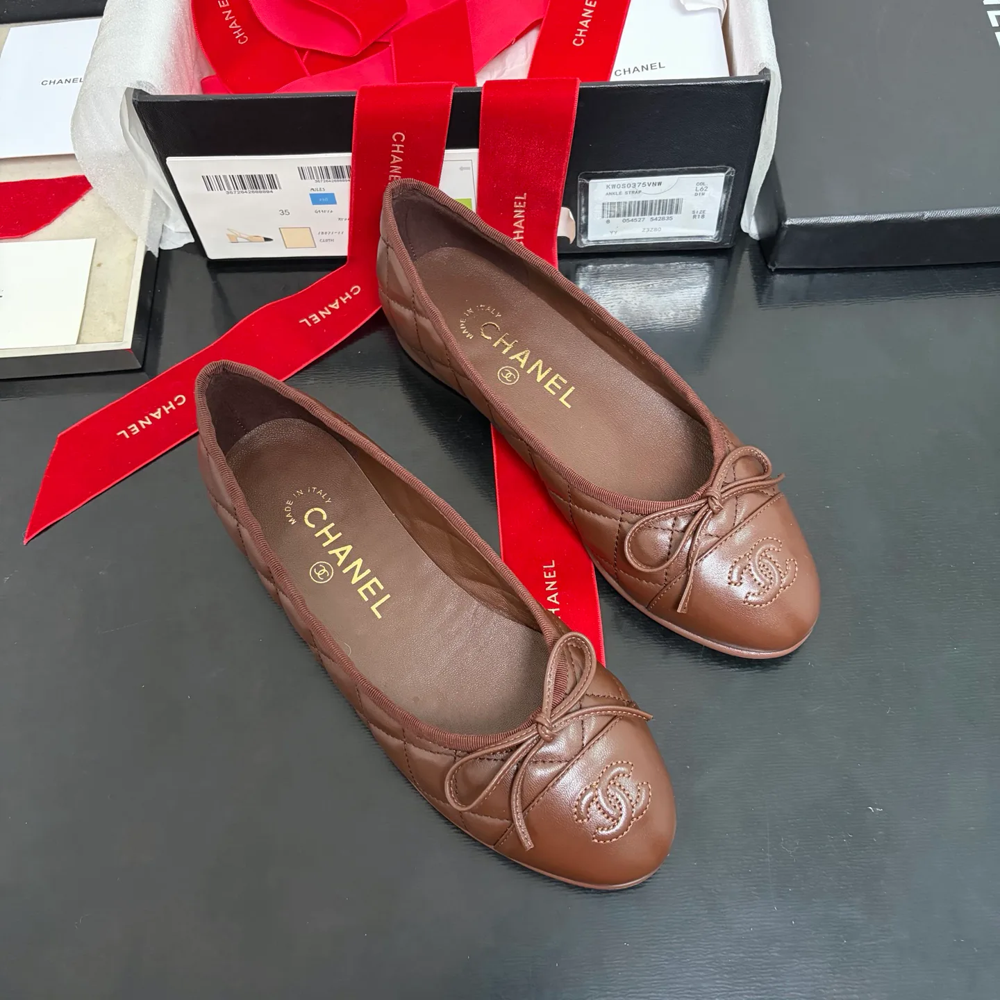 Балетки Женские Chanel 18508878