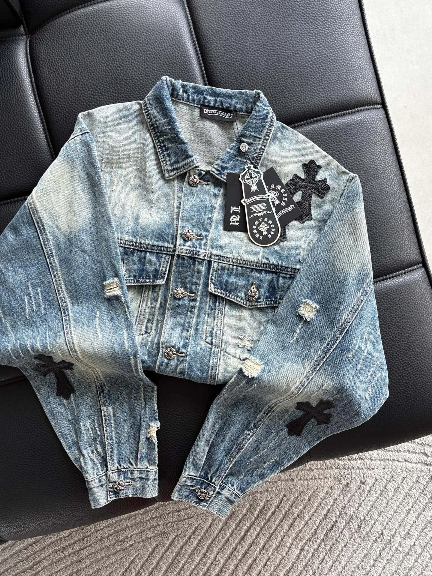 Куртки И Пуховики Женские Chrome Hearts 9729761