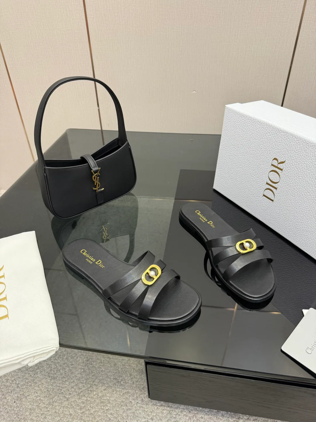Шлепанцы Женские Christian Dior 1091938