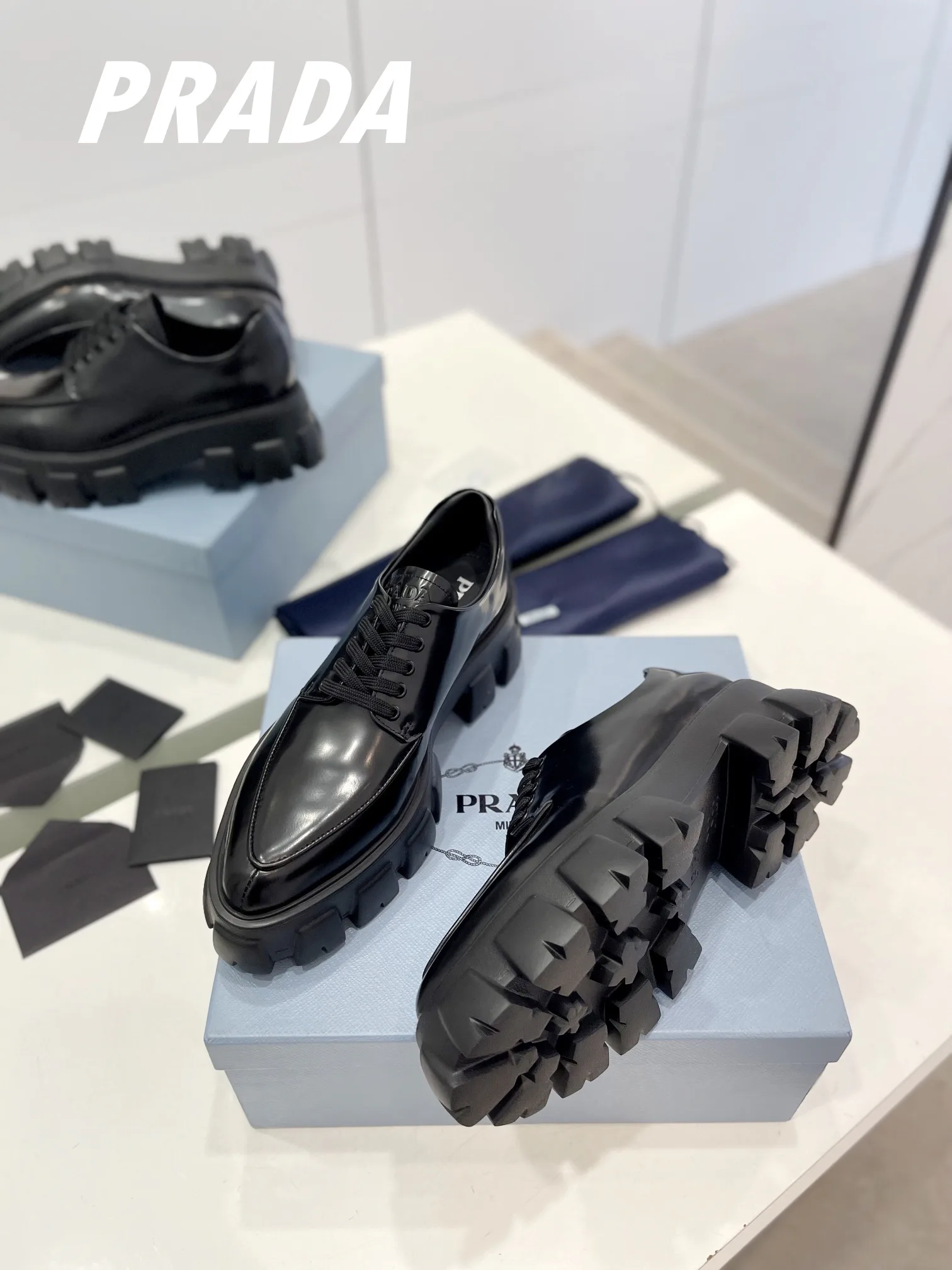 Лоферы Женские Prada 116843