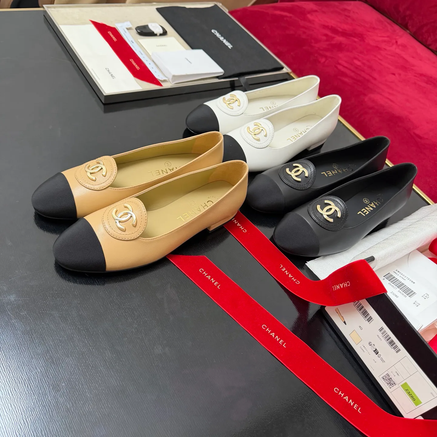 Балетки Женские Chanel 3061727