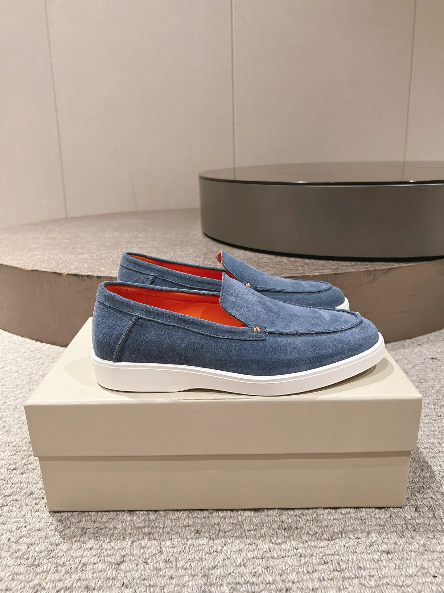 Лоферы И Туфли Мужские Santoni 17409251