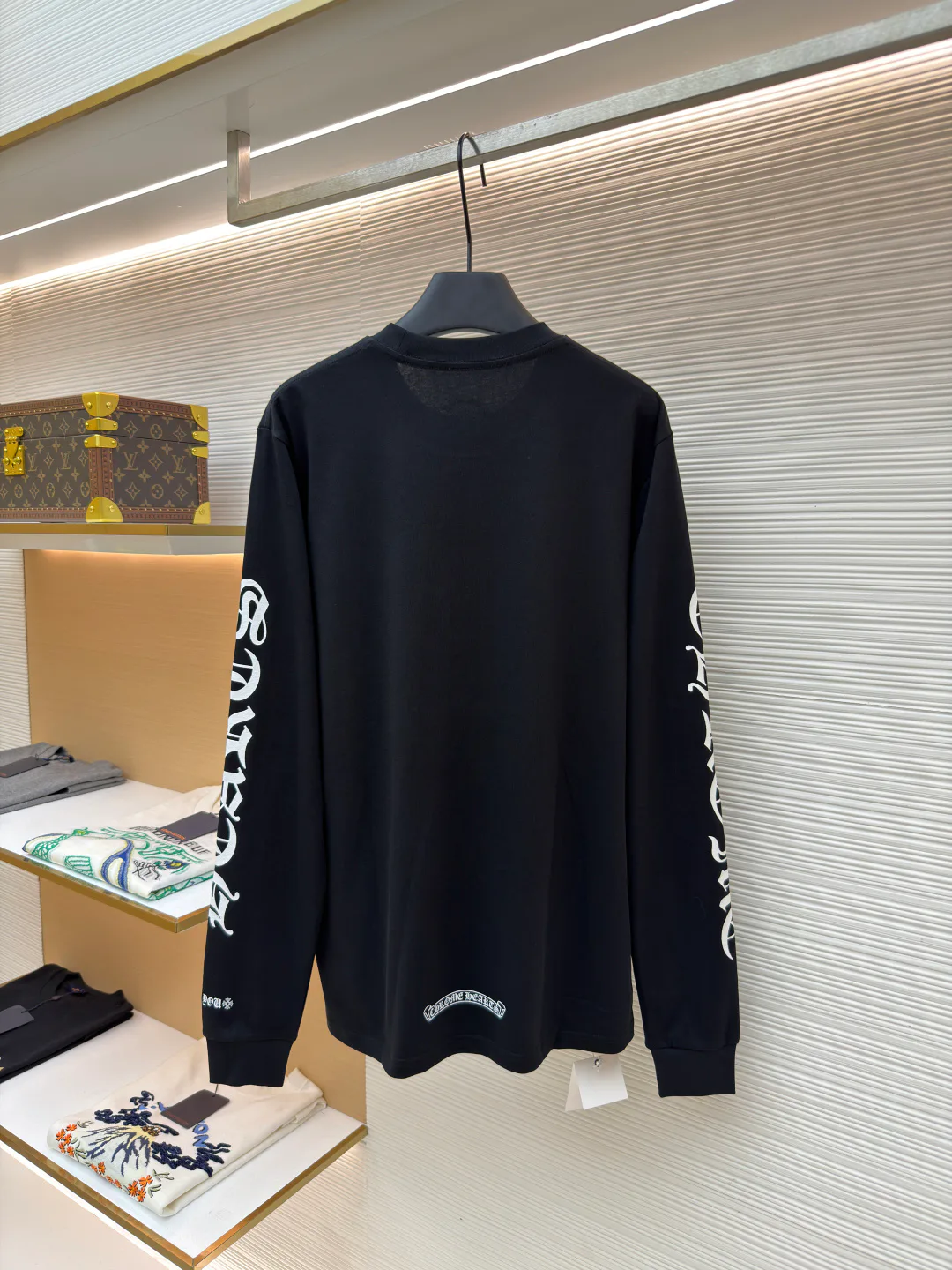 Лонгсливы Мужские Chrome Hearts 11399354