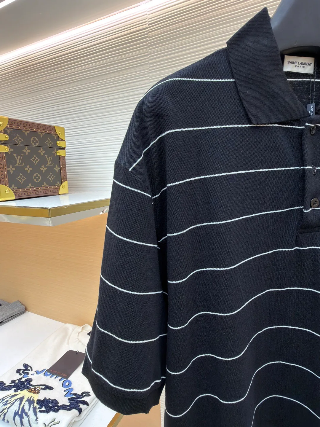 Футболки Мужские Saint Laurent 1265359