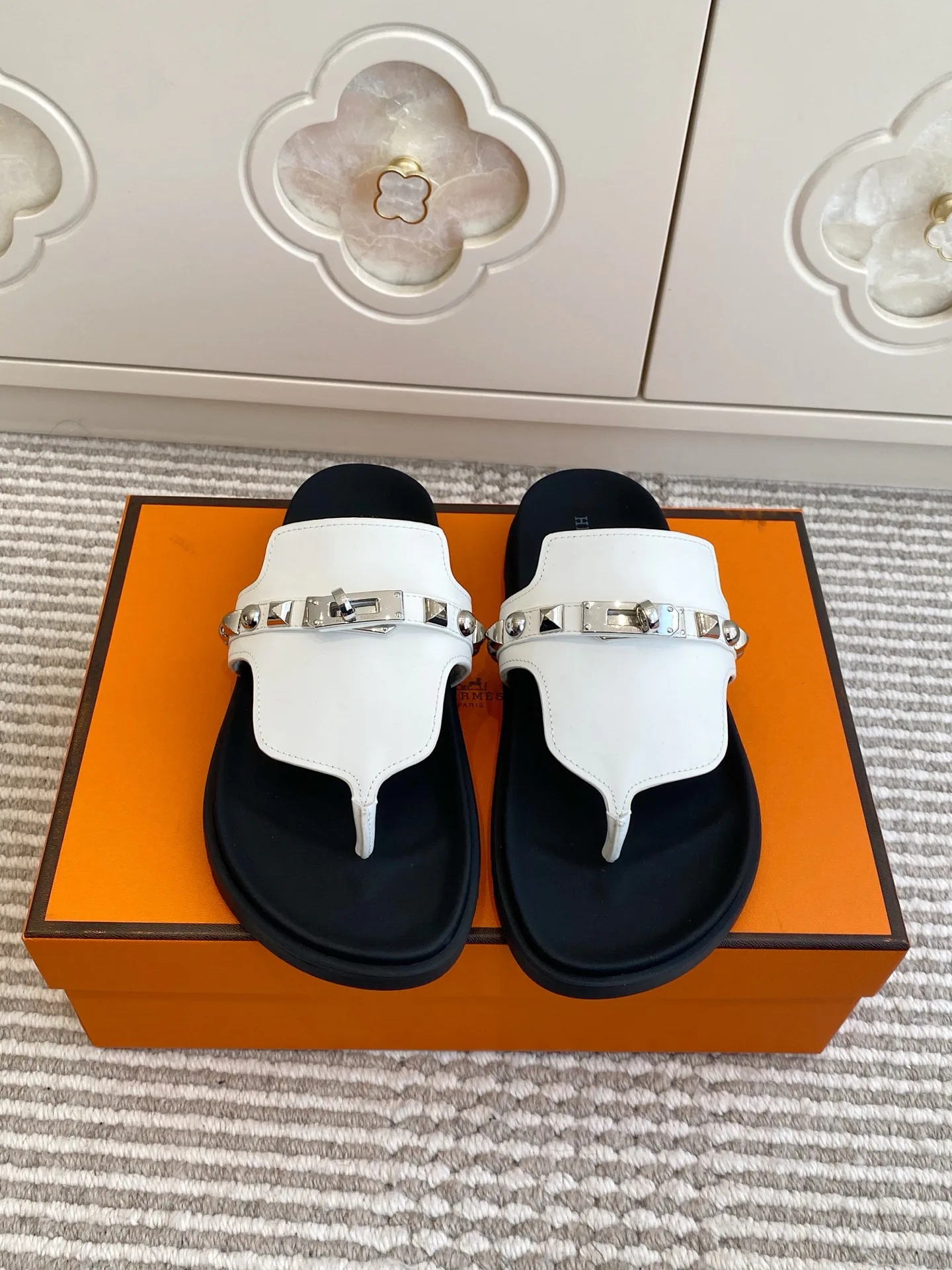 Шлепанцы Женские Hermes 632219