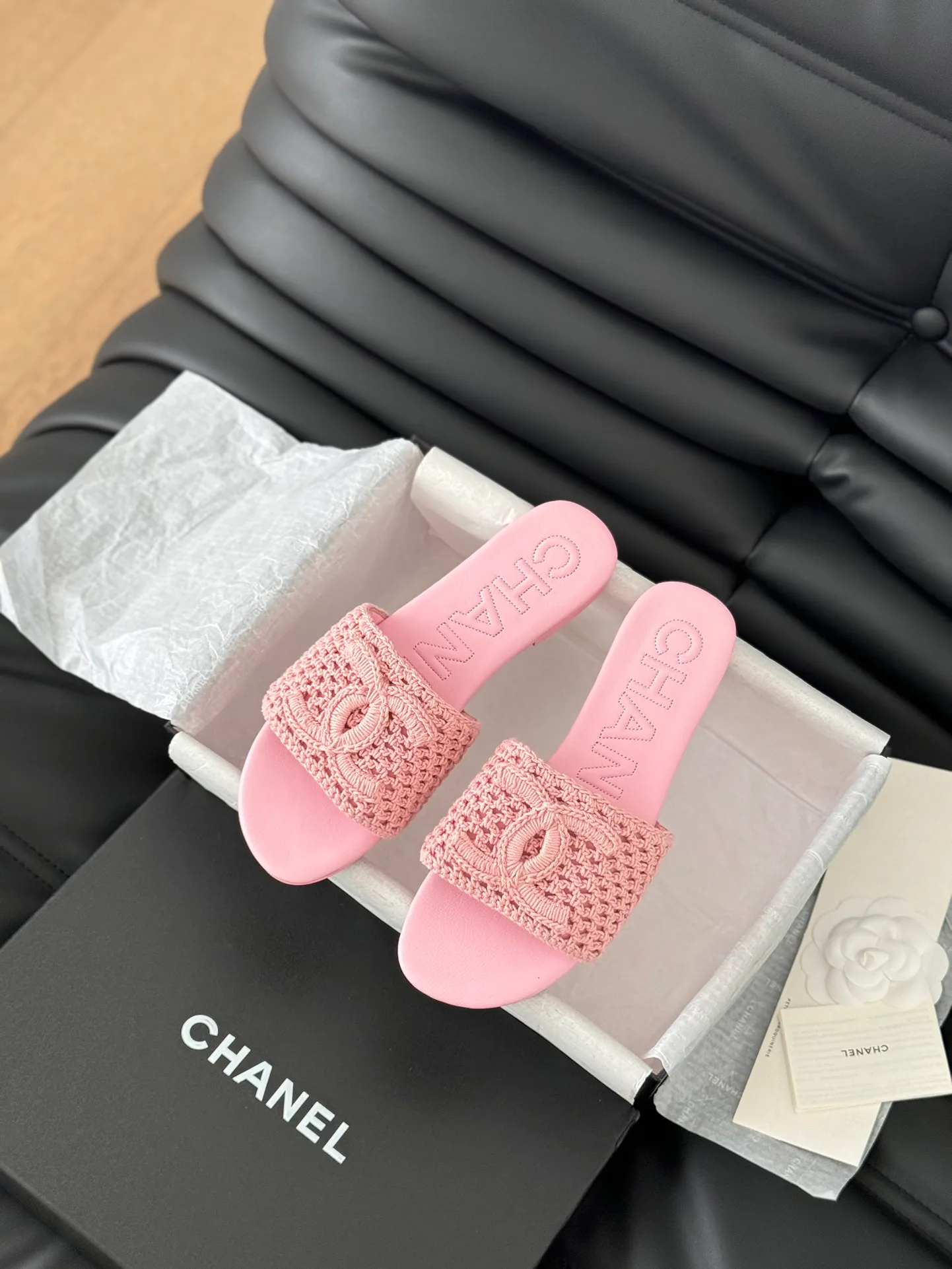 Шлепанцы Женские Chanel 11498150