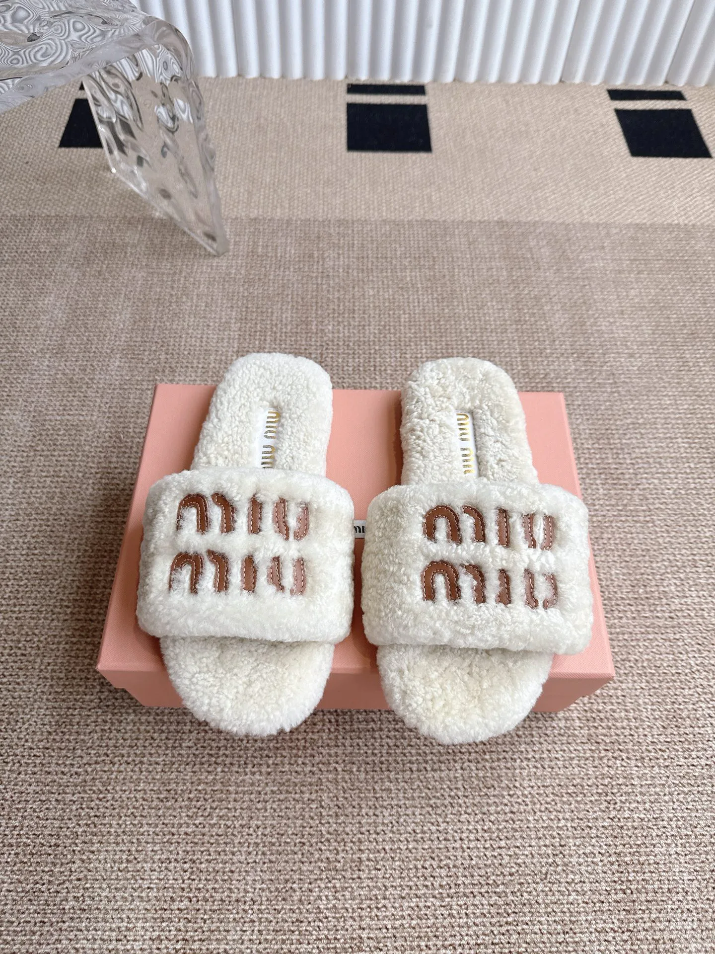 Тапочки Женские Miu Miu 53355