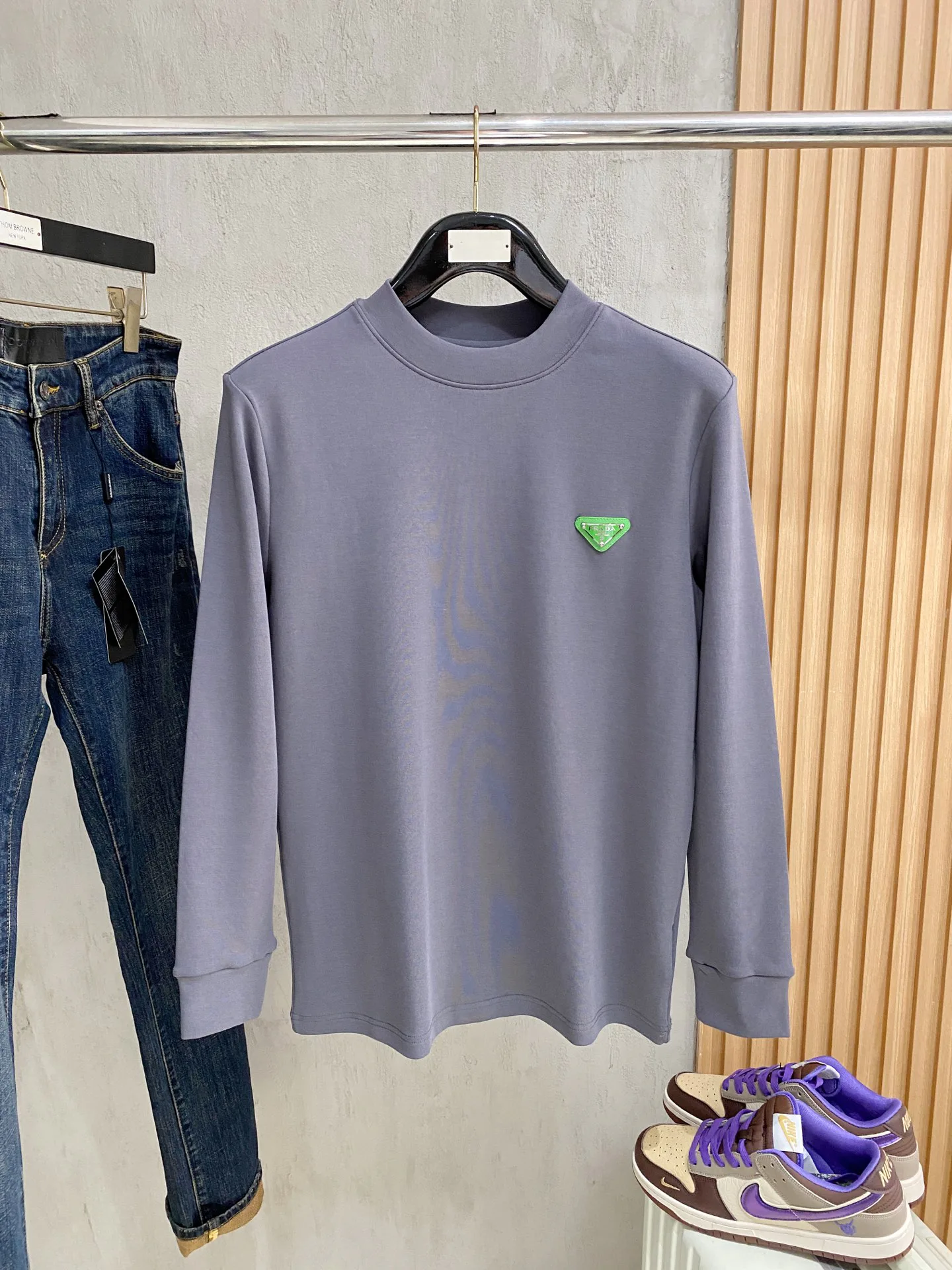 Лонгсливы Мужские Prada 1101257