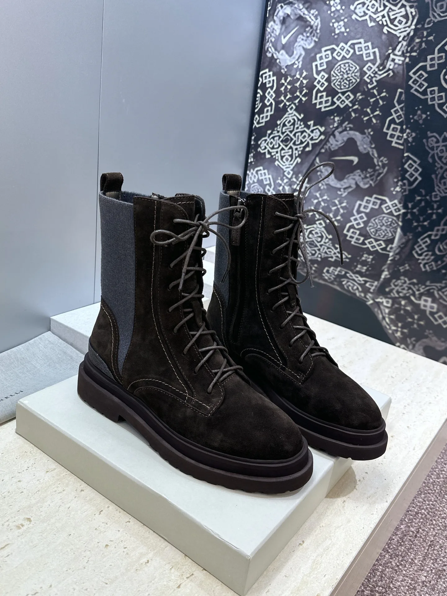 Ботинки Женские Brunello Cucinelli 17344252