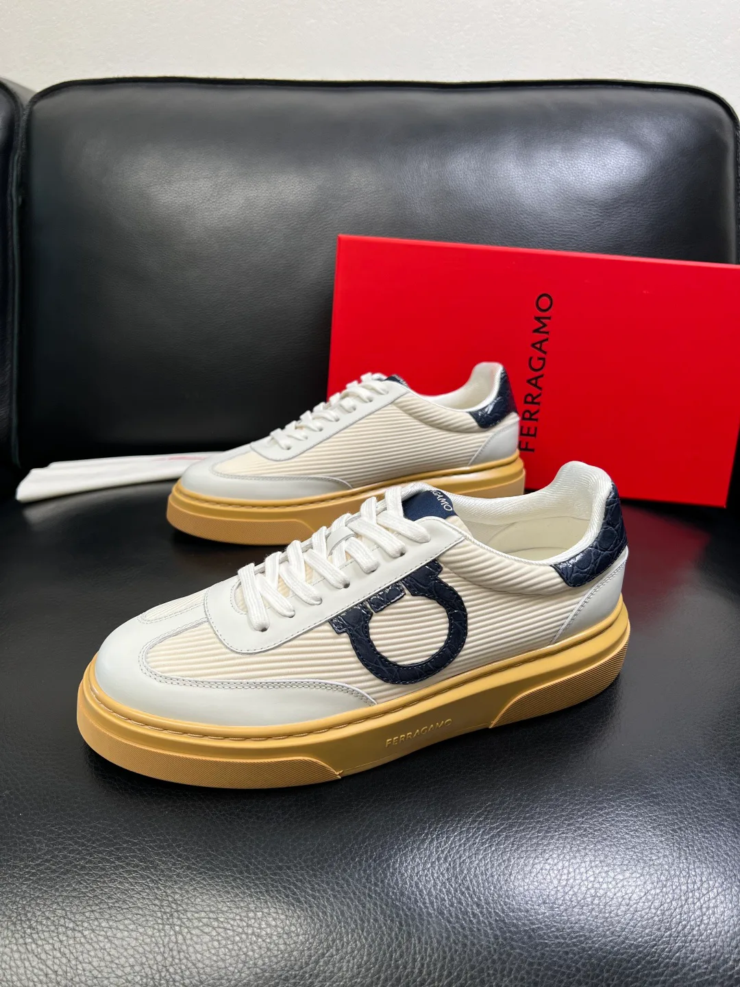 Кеды Мужские Salvatore Ferragamo 420080