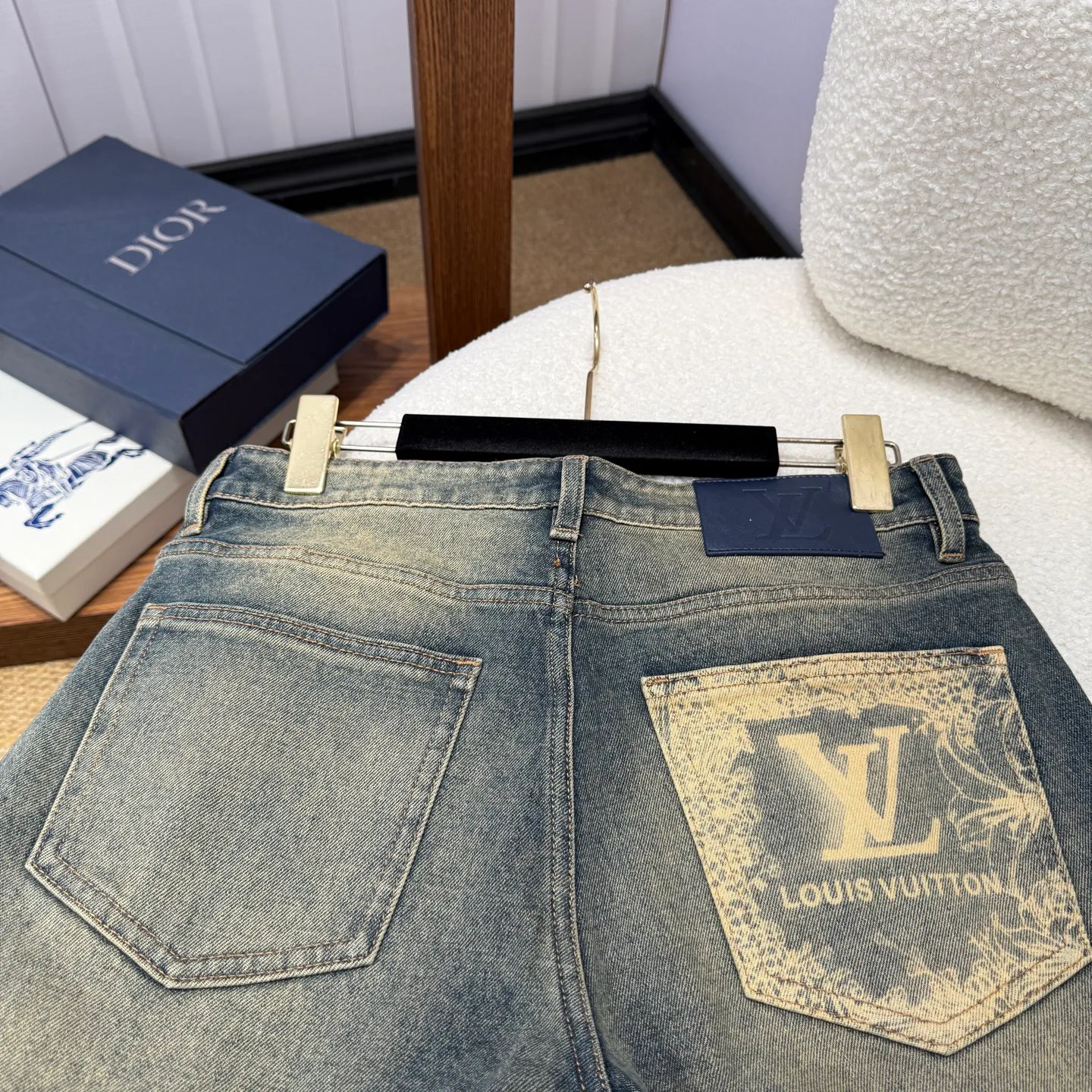 Джинсы Мужские Louis Vuitton 18029773
