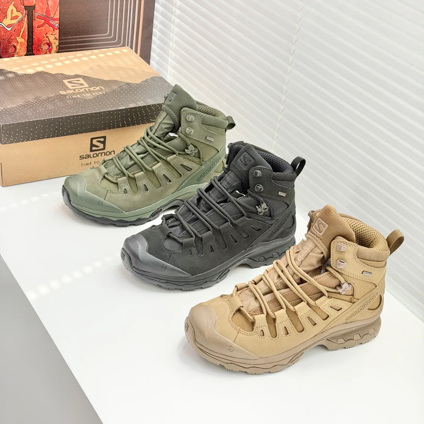 Ботинки Мужские Salomon 377530