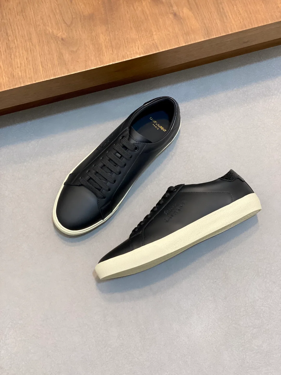 Кеды Мужские Saint Laurent 4489281