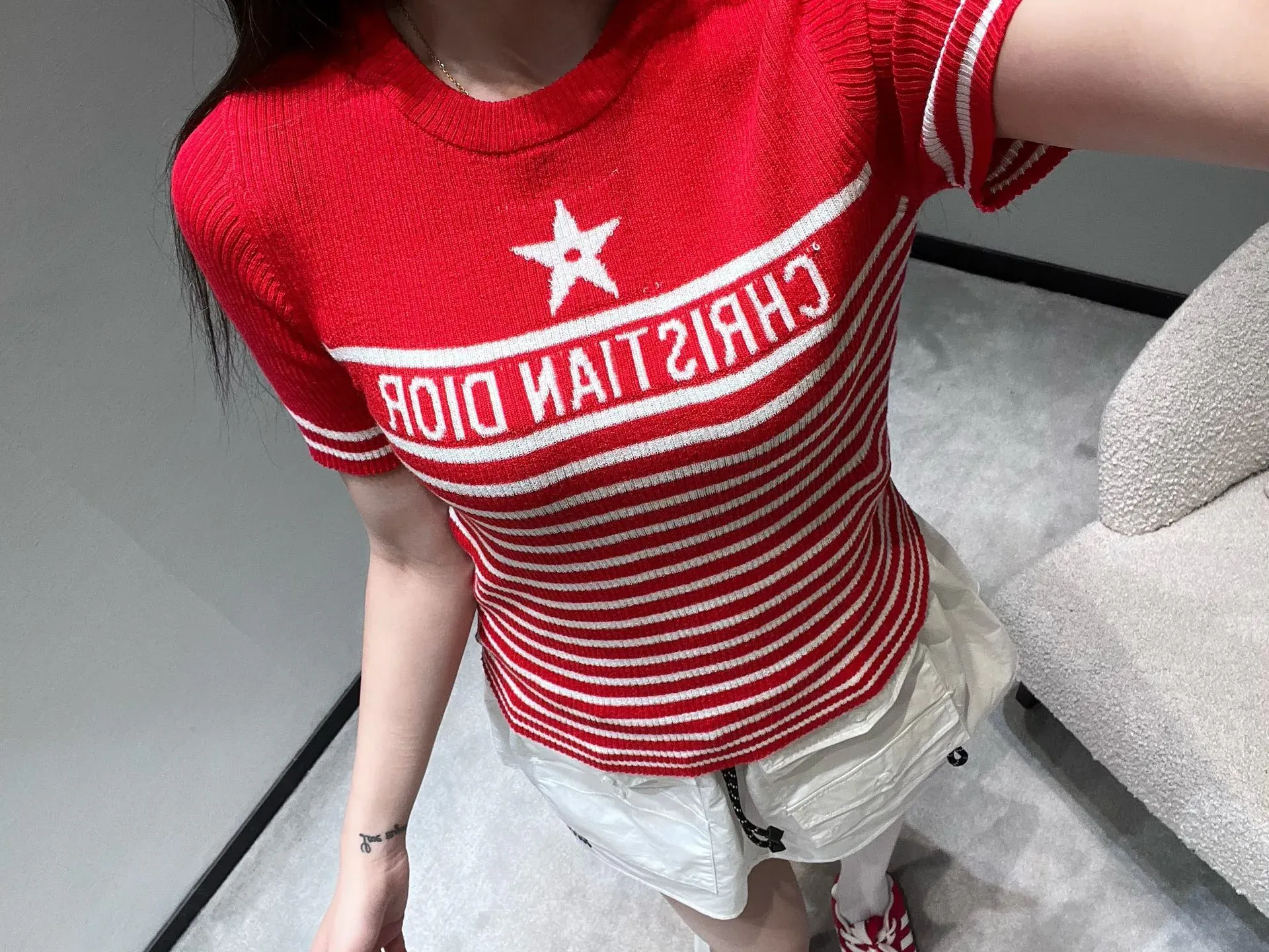 Футболки Женские Christian Dior 5883373