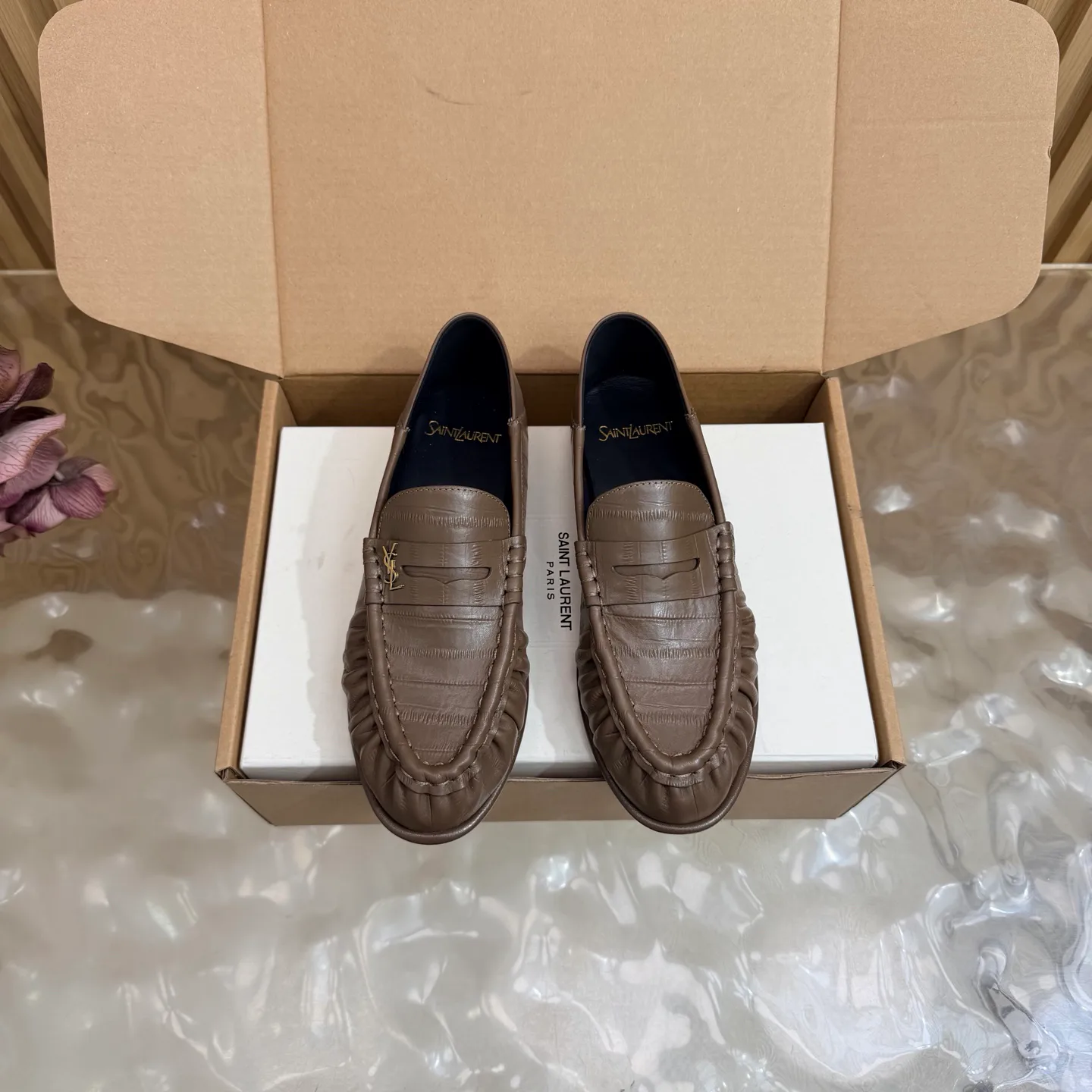 Лоферы И Мокасины Женские Saint Laurent 18062369