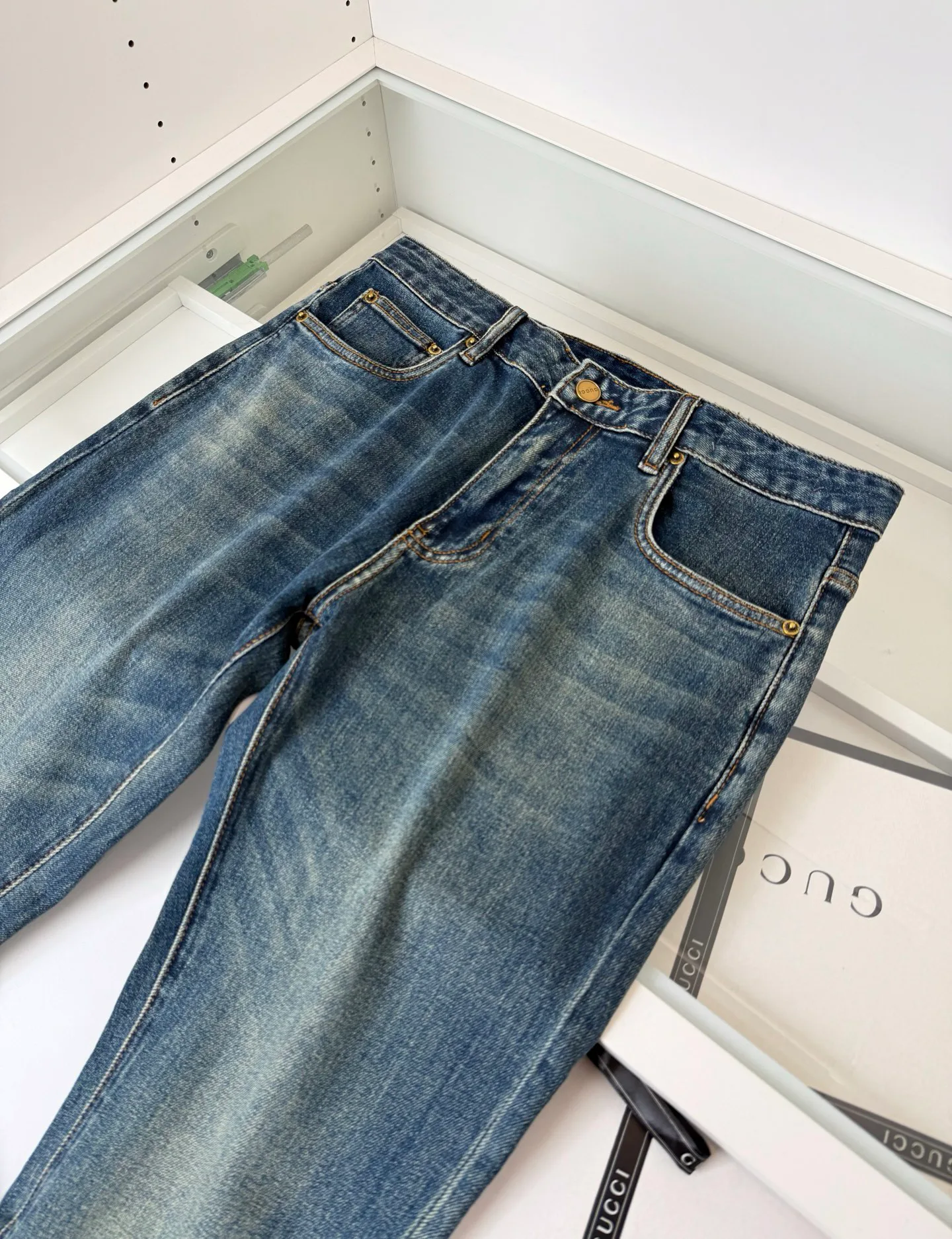 Джинсы Мужские Gucci 18566979