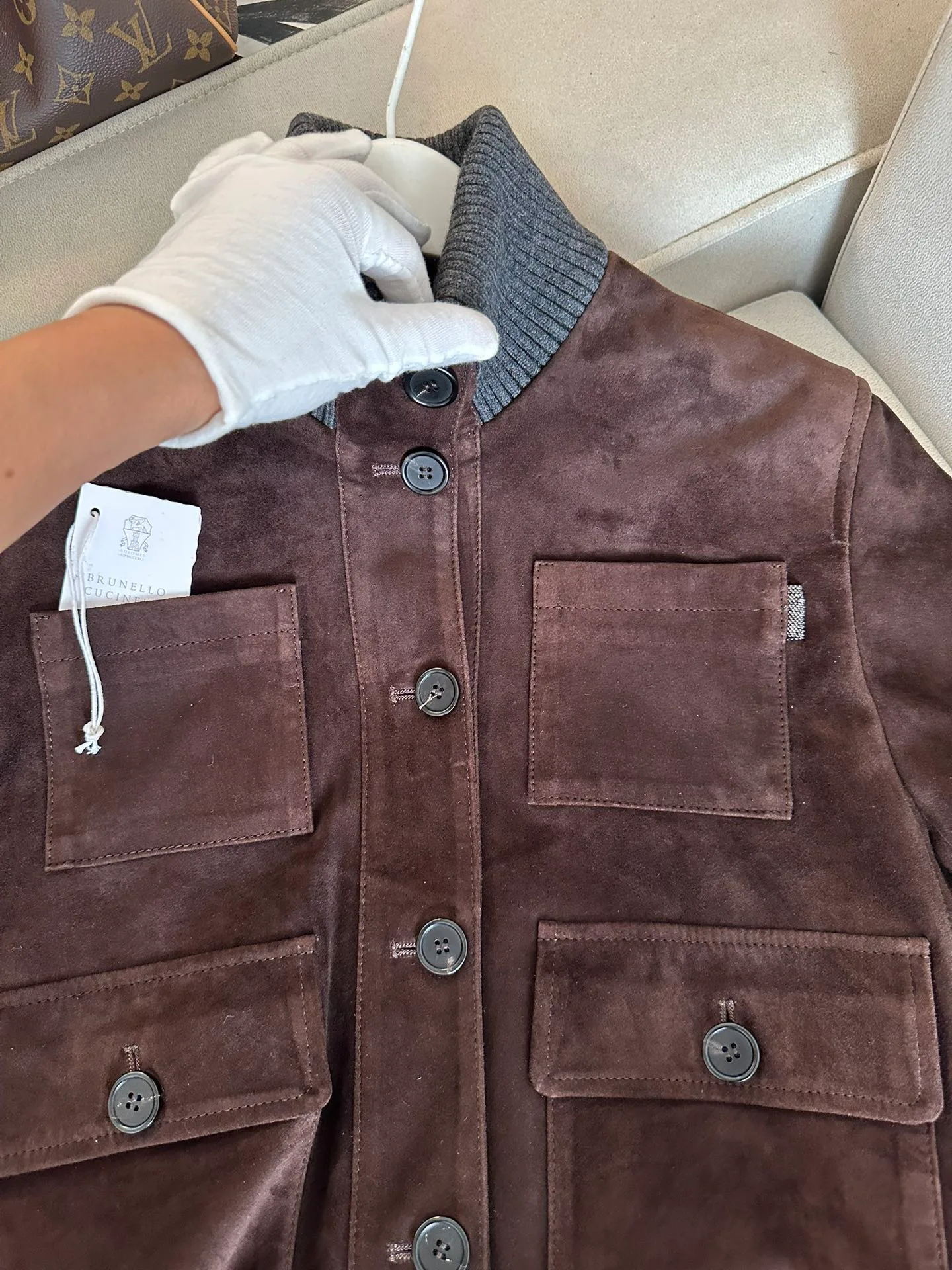 Кожаные Куртки И Дублёнки Женские Brunello Cucinelli 11679748