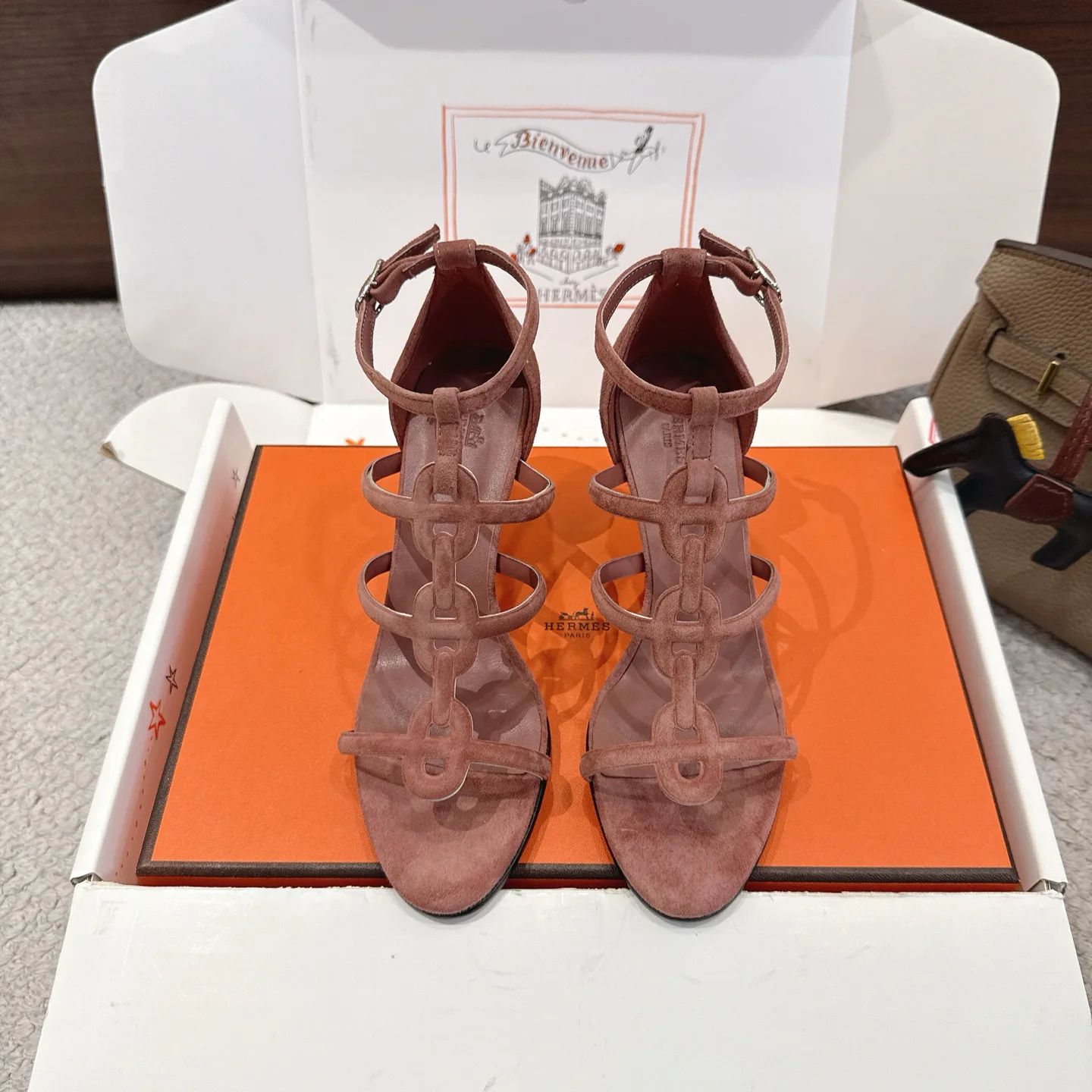 Босоножки Женские Hermes 10785831