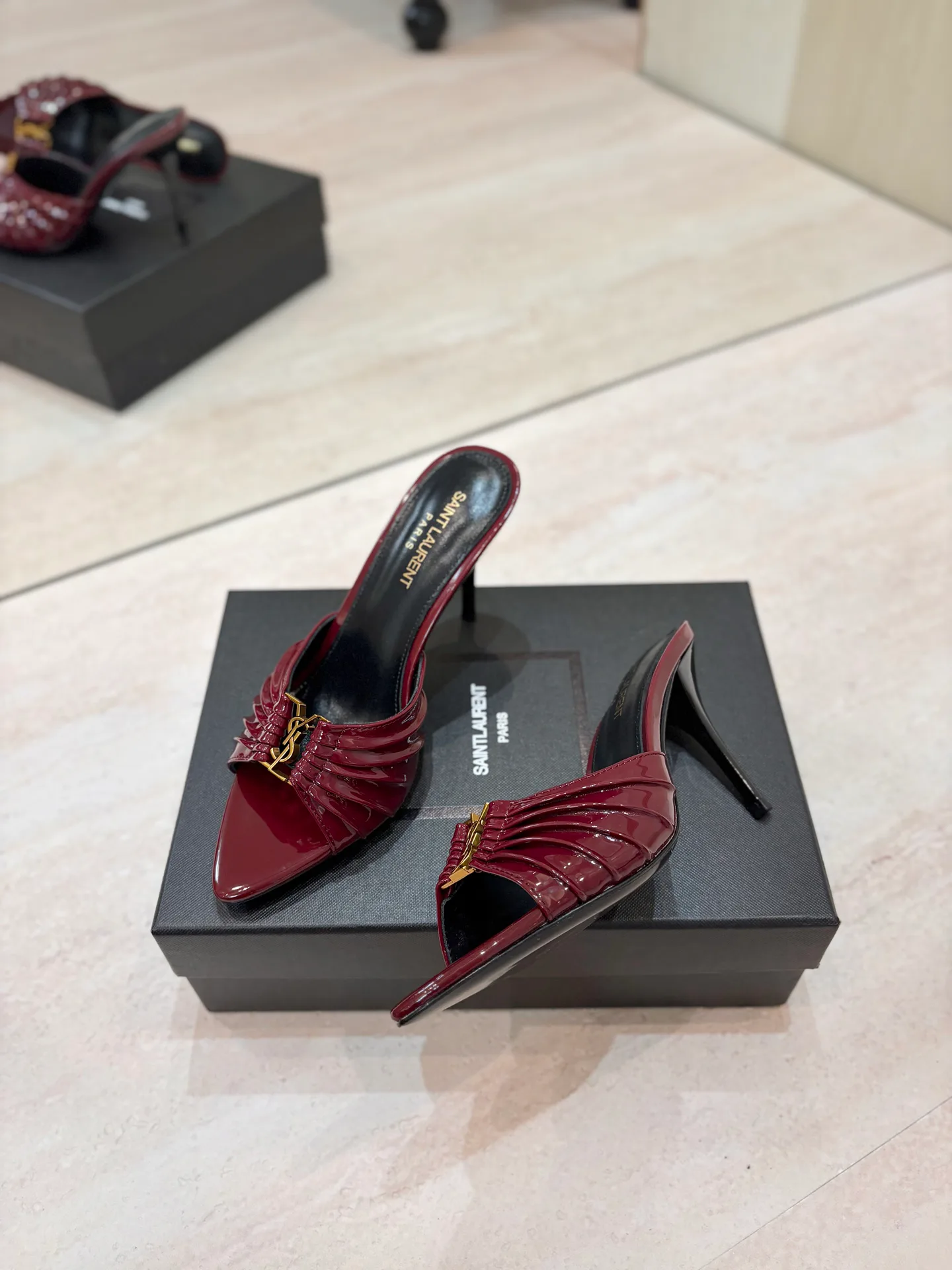 Мюли И Сабо Женские Saint Laurent 17476094