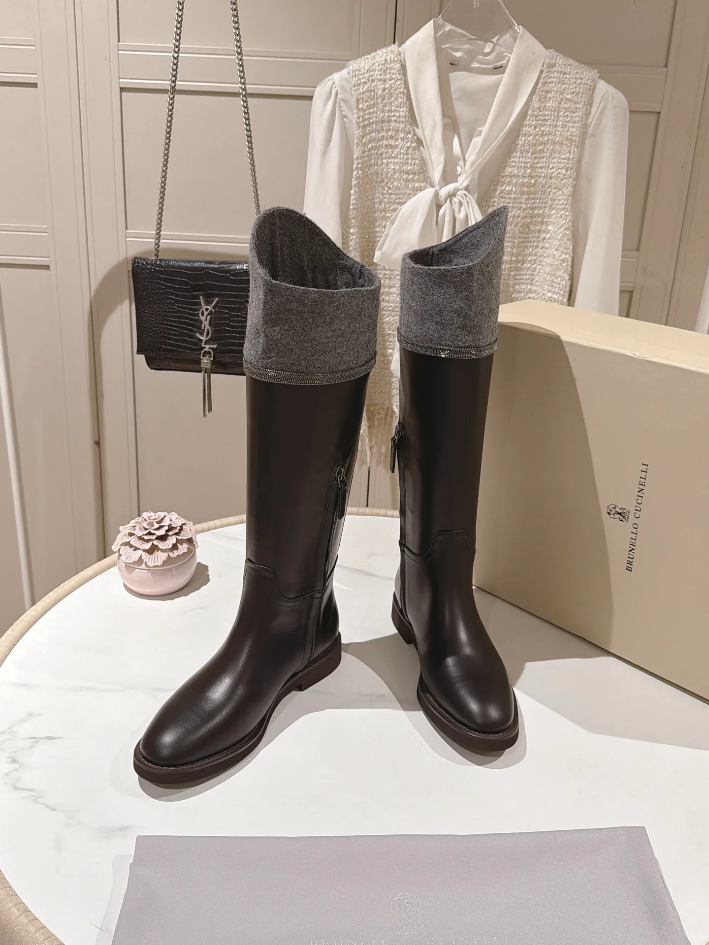 Сапоги Женские Brunello Cucinelli 18269652