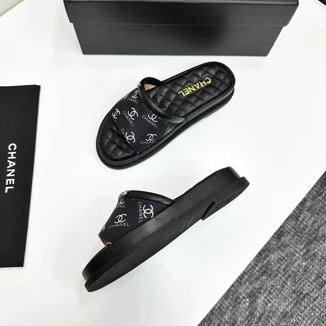 Шлепанцы Женские Chanel 14349