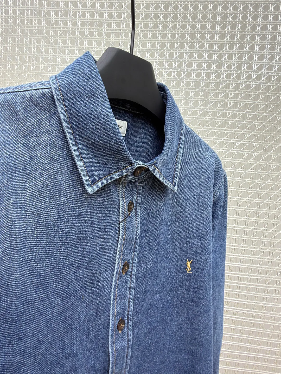 Рубашки Мужские Saint Laurent 18359994