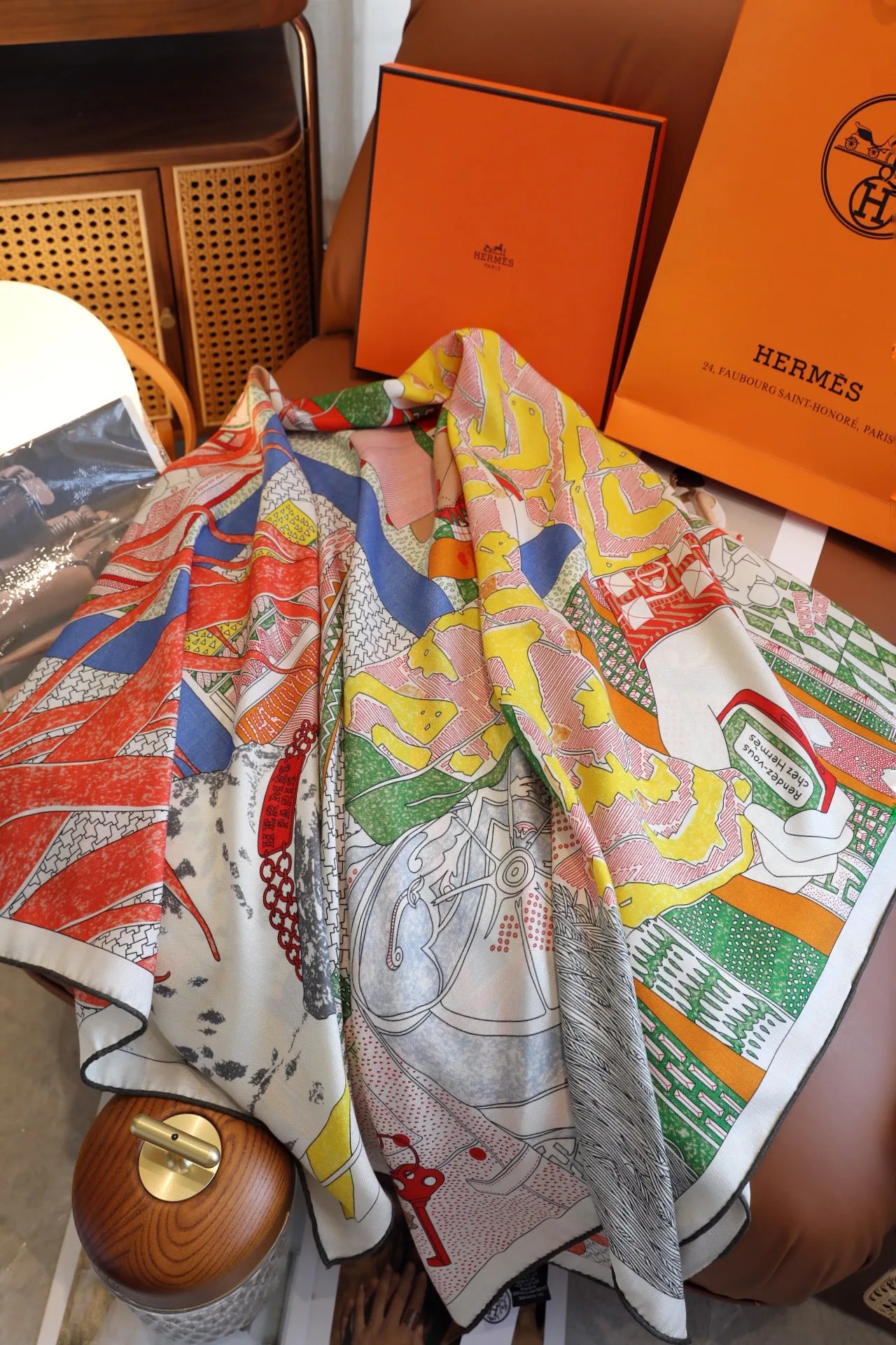 Шарфы Hermes 251463