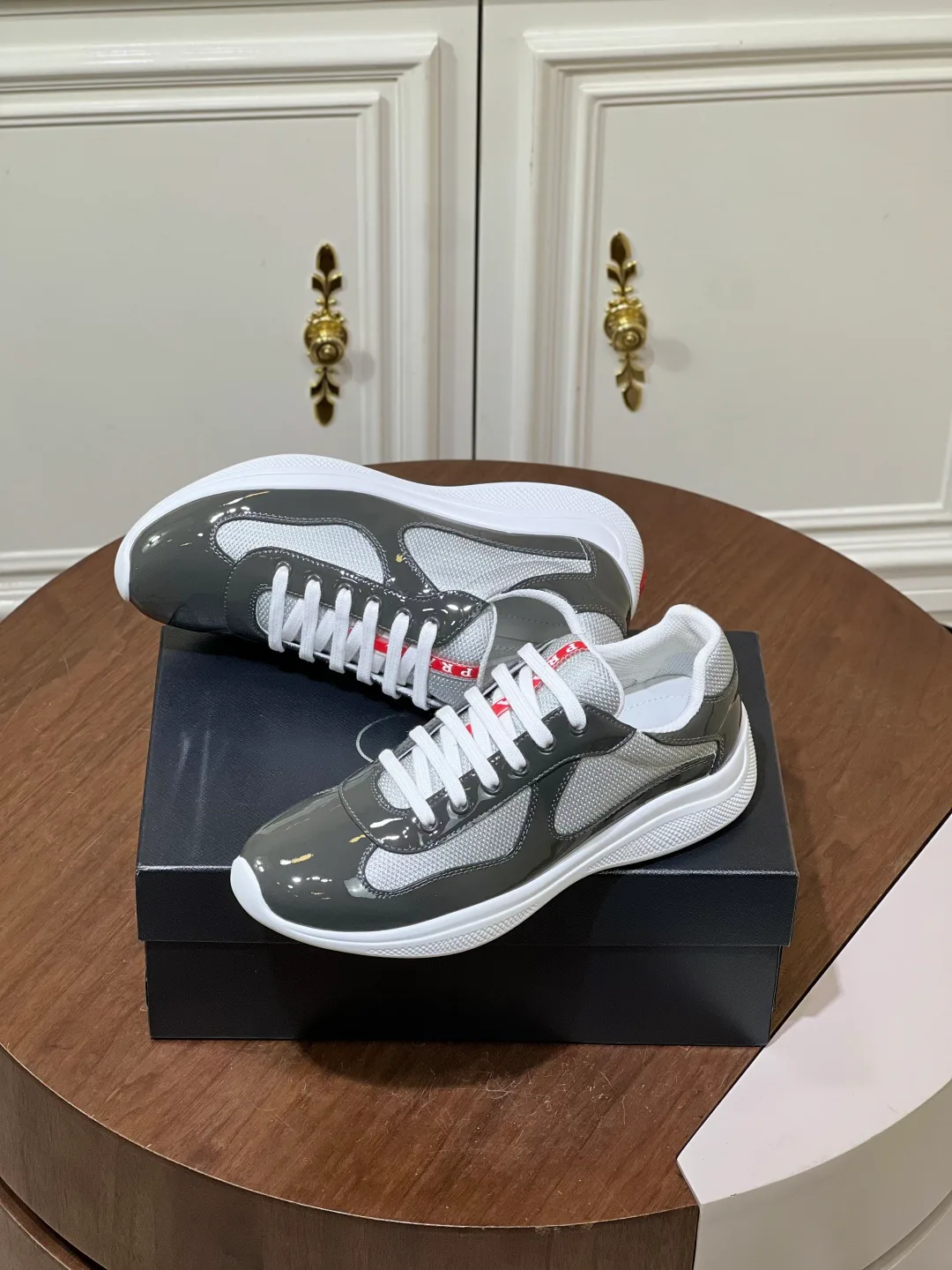Кроссовки Мужские Prada 476804