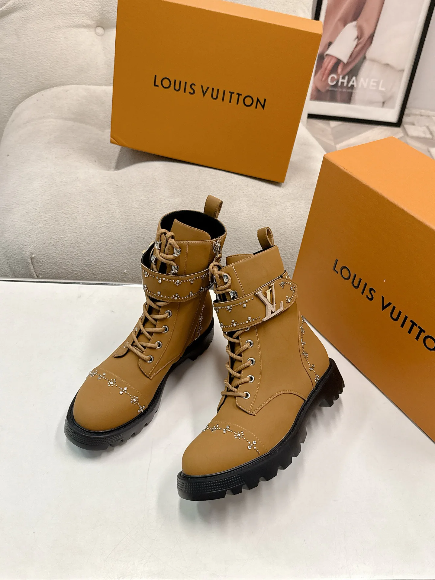Ботинки Женские Louis Vuitton 5188119