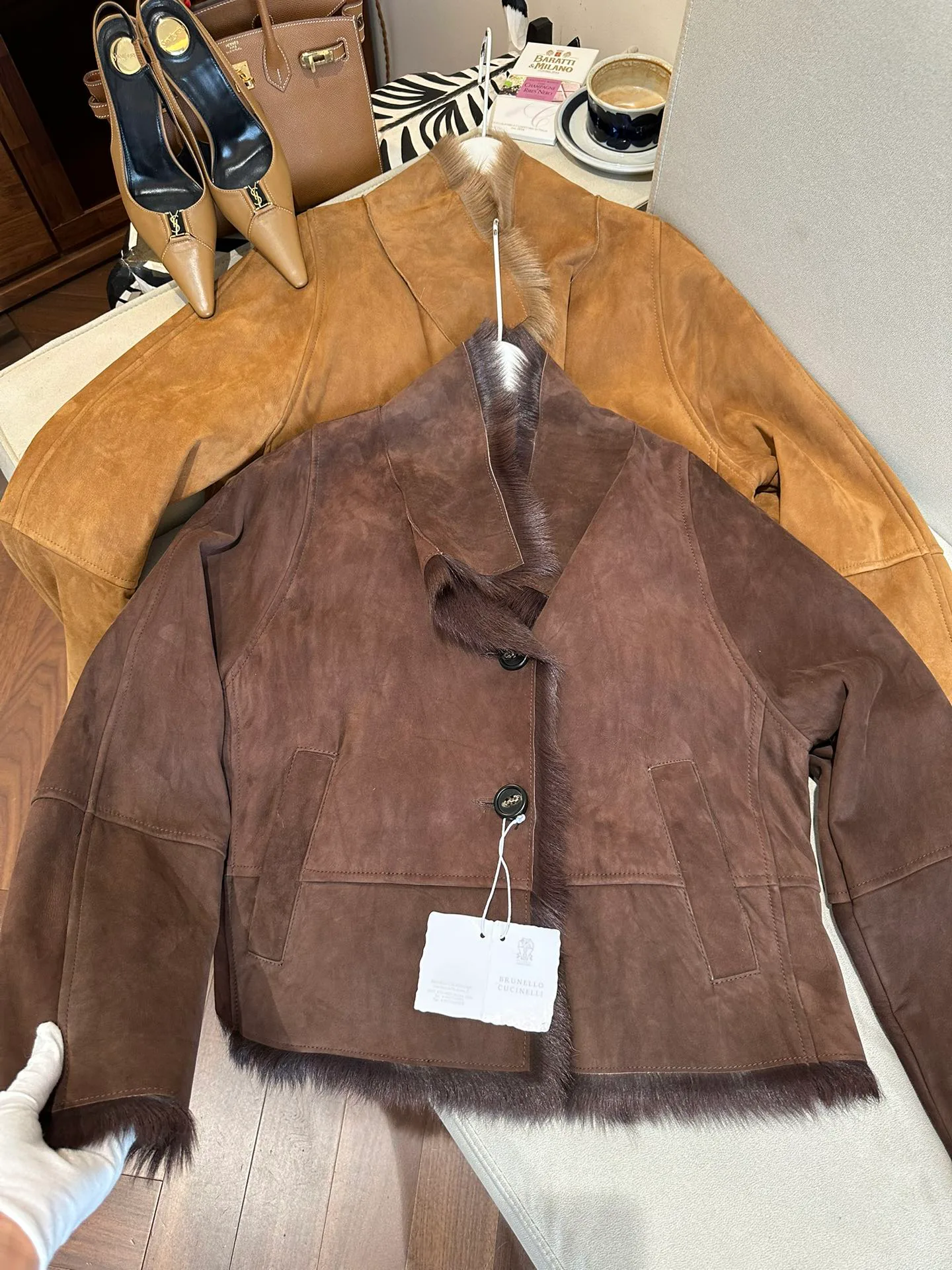 Дубленки Женские Brunello Cucinelli 119590