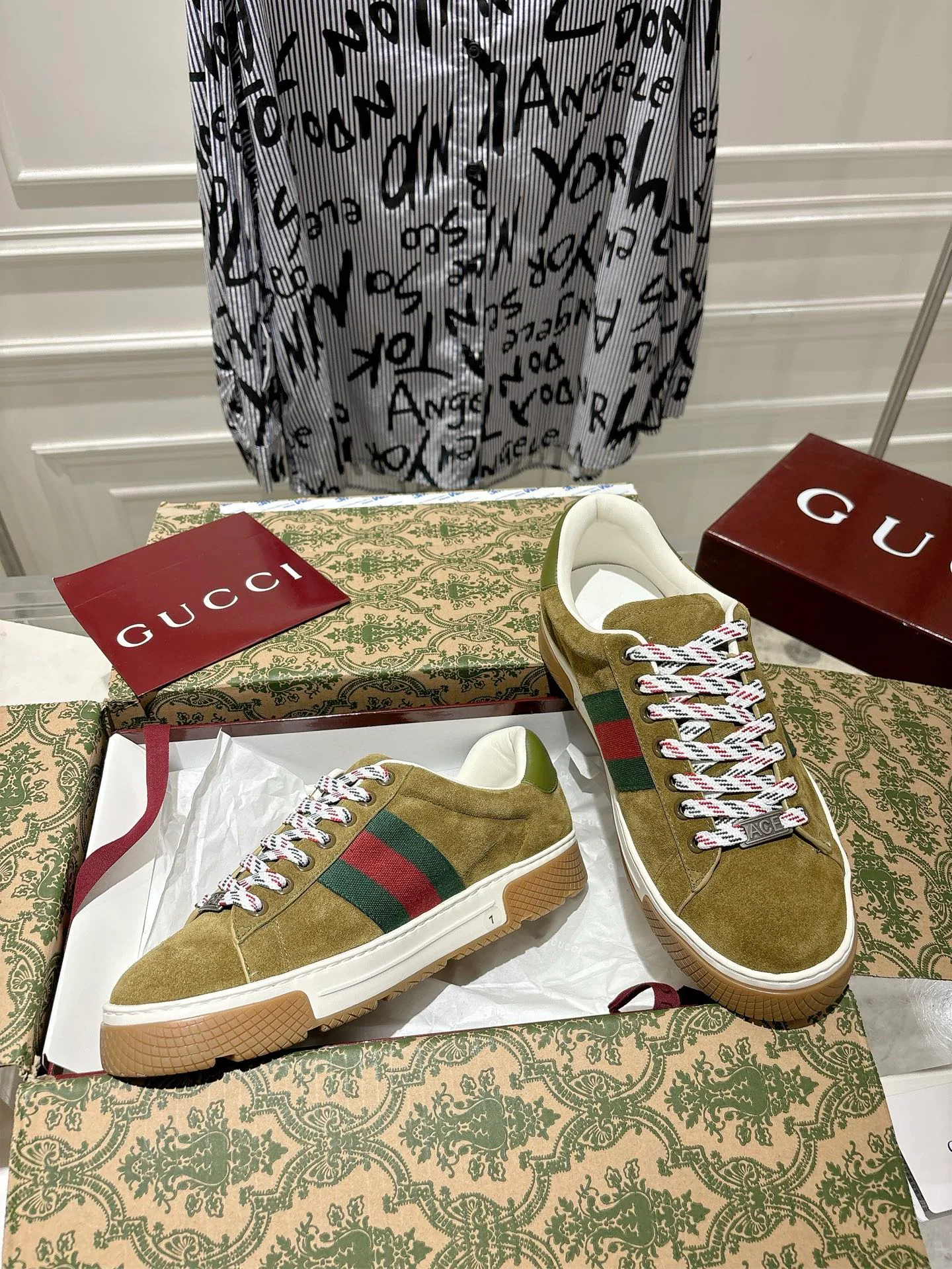 Кеды Мужские Gucci 1258585